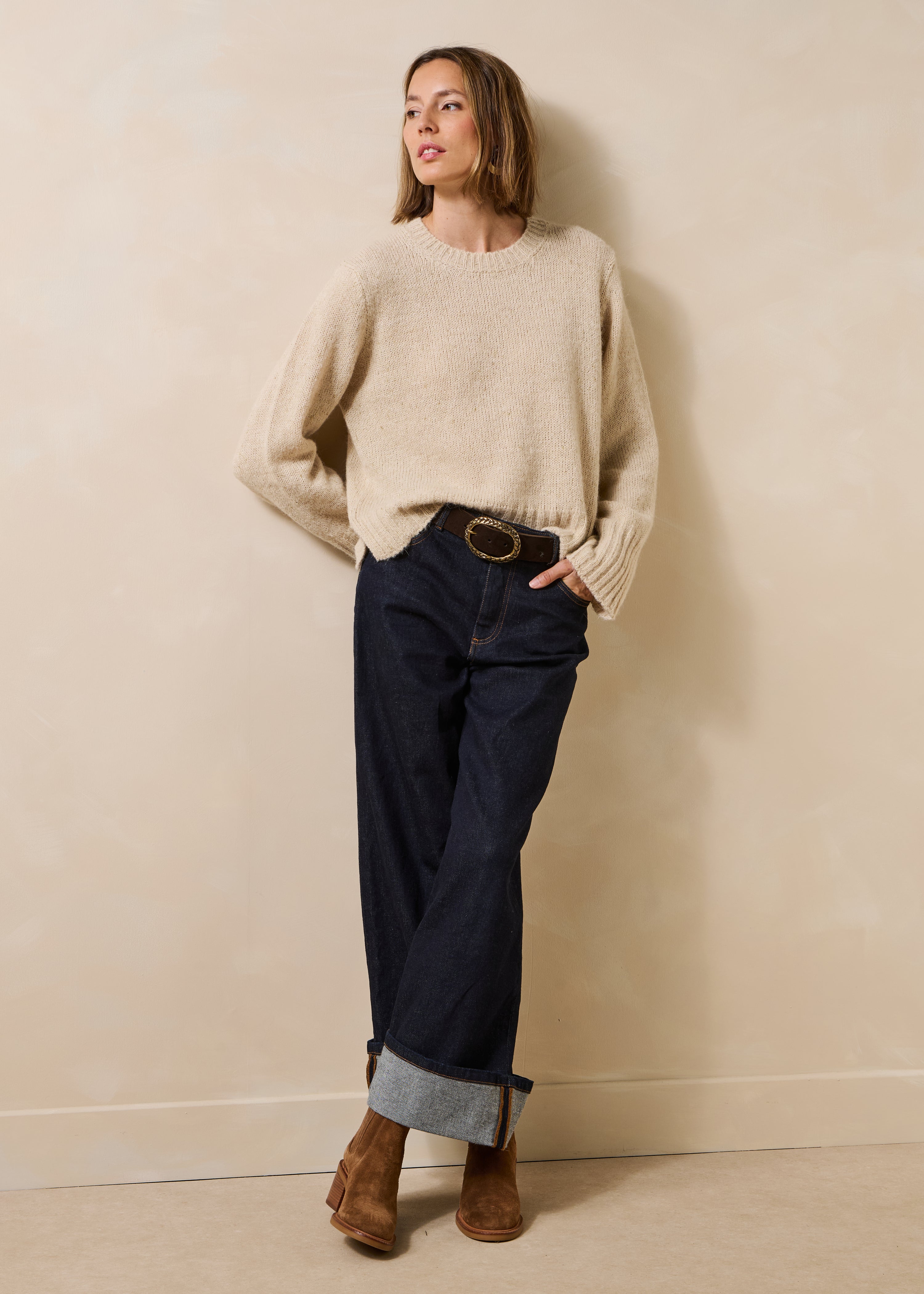 la-f-e-marabout-e-pullover-gamora-beige-wolle-alpaka image 2