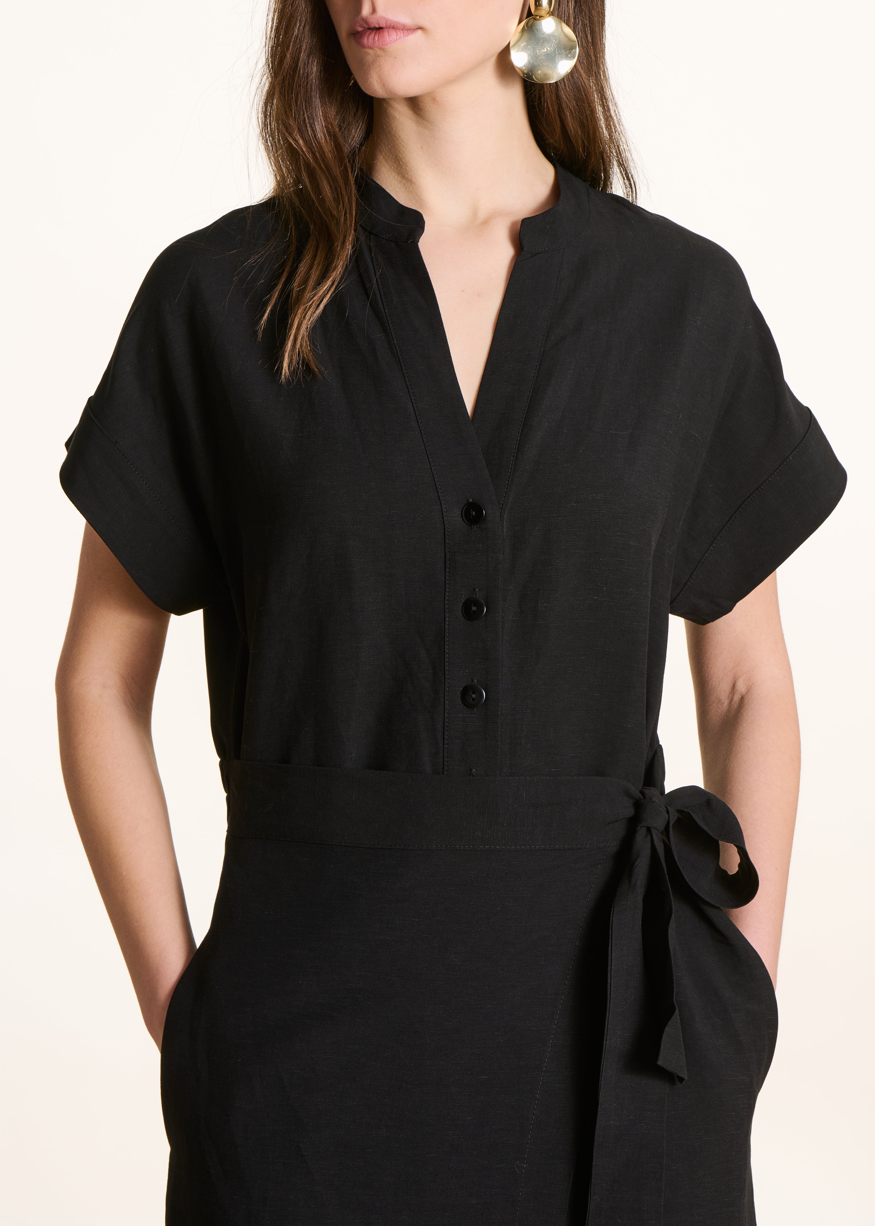 la-f-e-marabout-e-fleurio-overall-schwarz-weit-viskose image 4