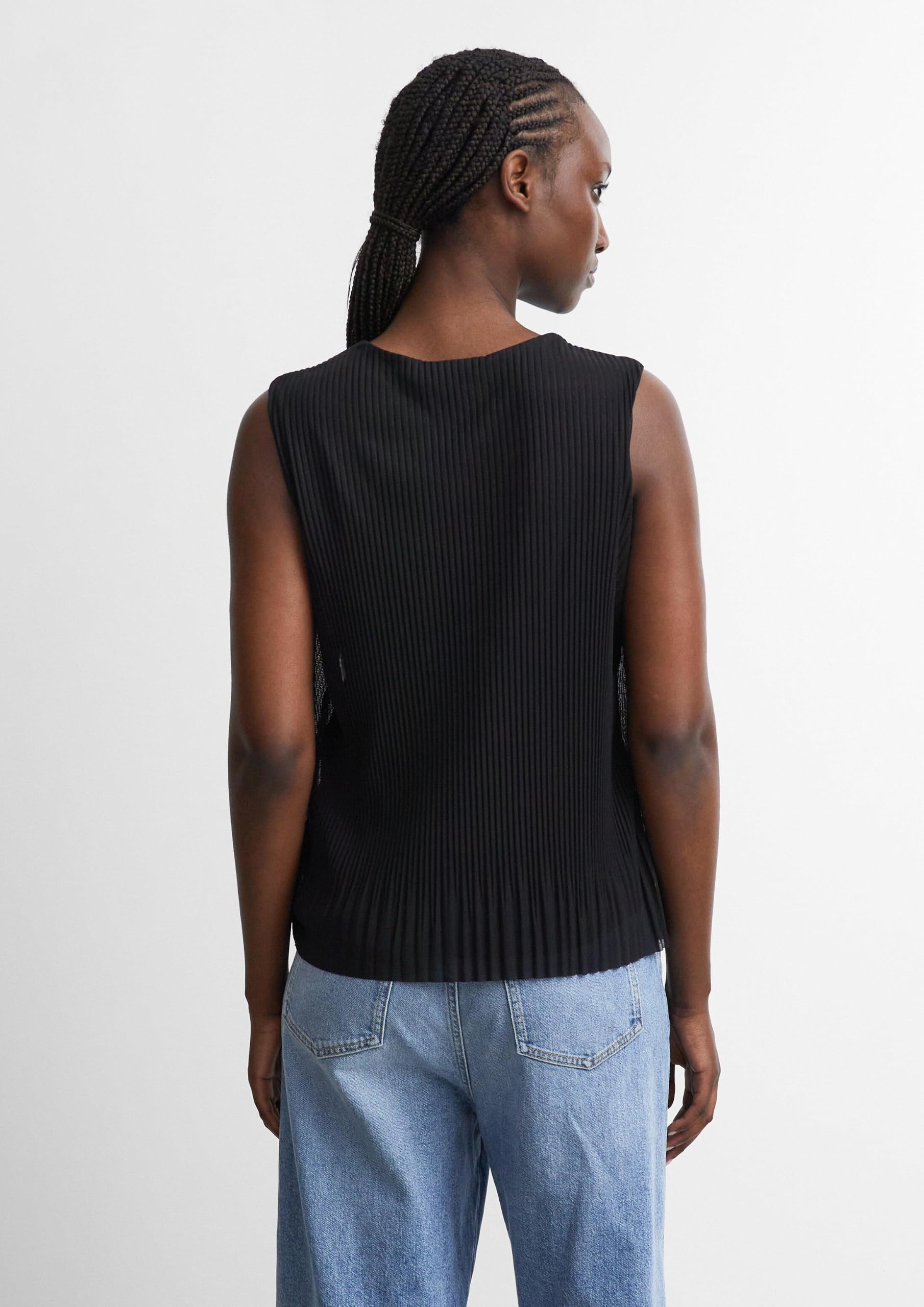 comma-tops-a-shape-t-shirt-gr-34-plissee-rmellos image 7