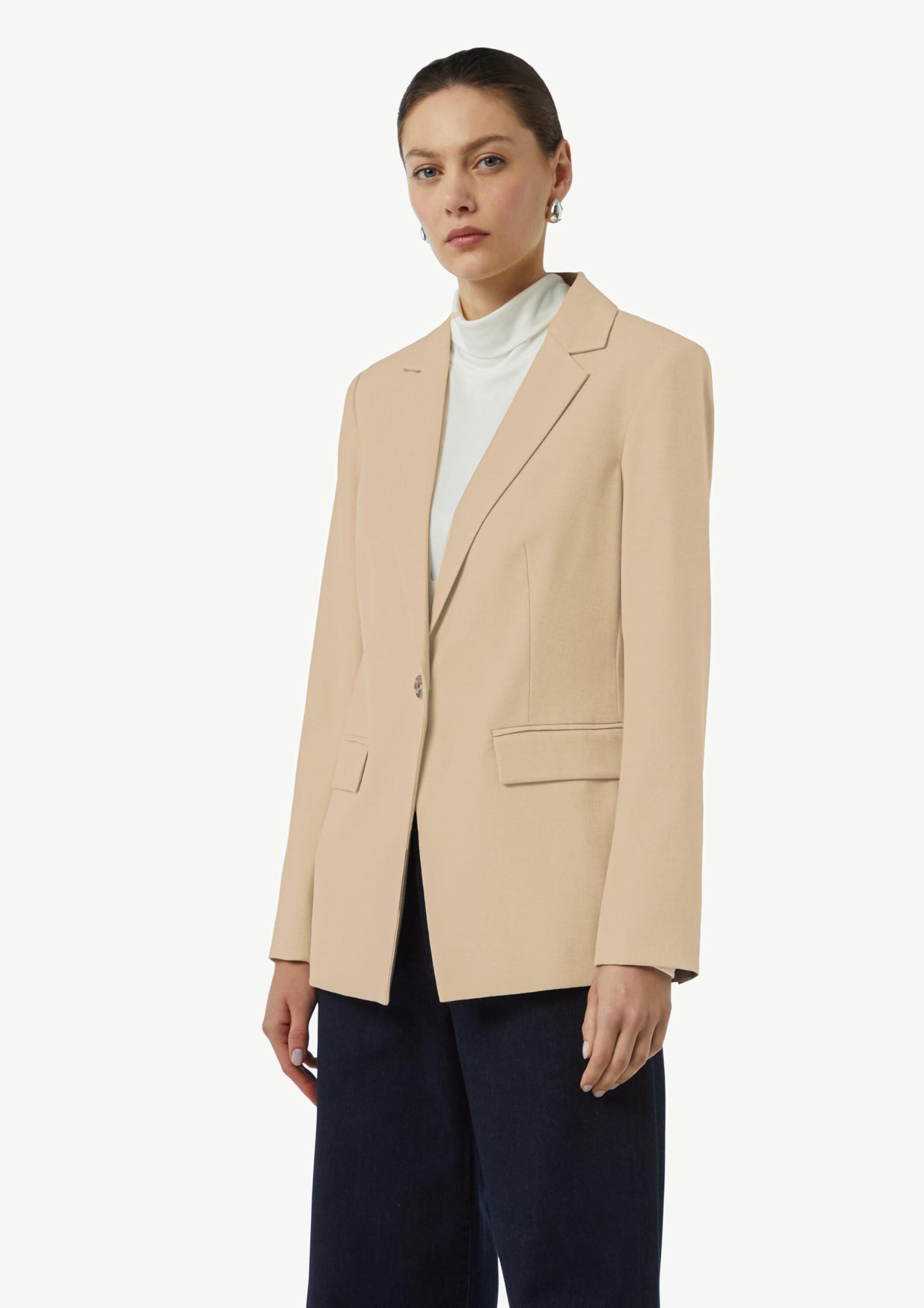 comma-blazers-blazer-twill-sand-gr-e-42-tailliert image 7