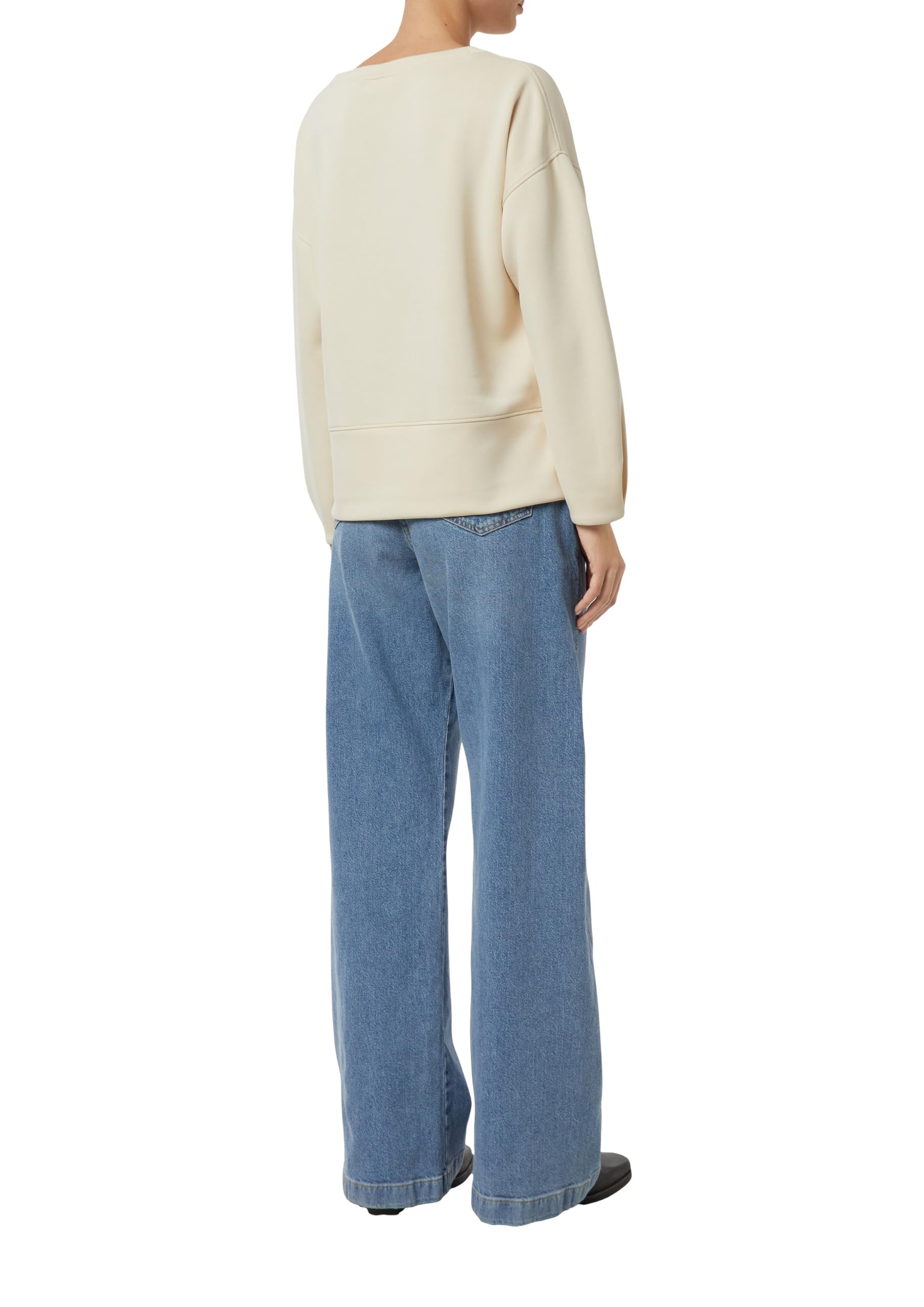 comma-sweatshirt-faltendetail-schwarz-gr-e-44-damen image 2