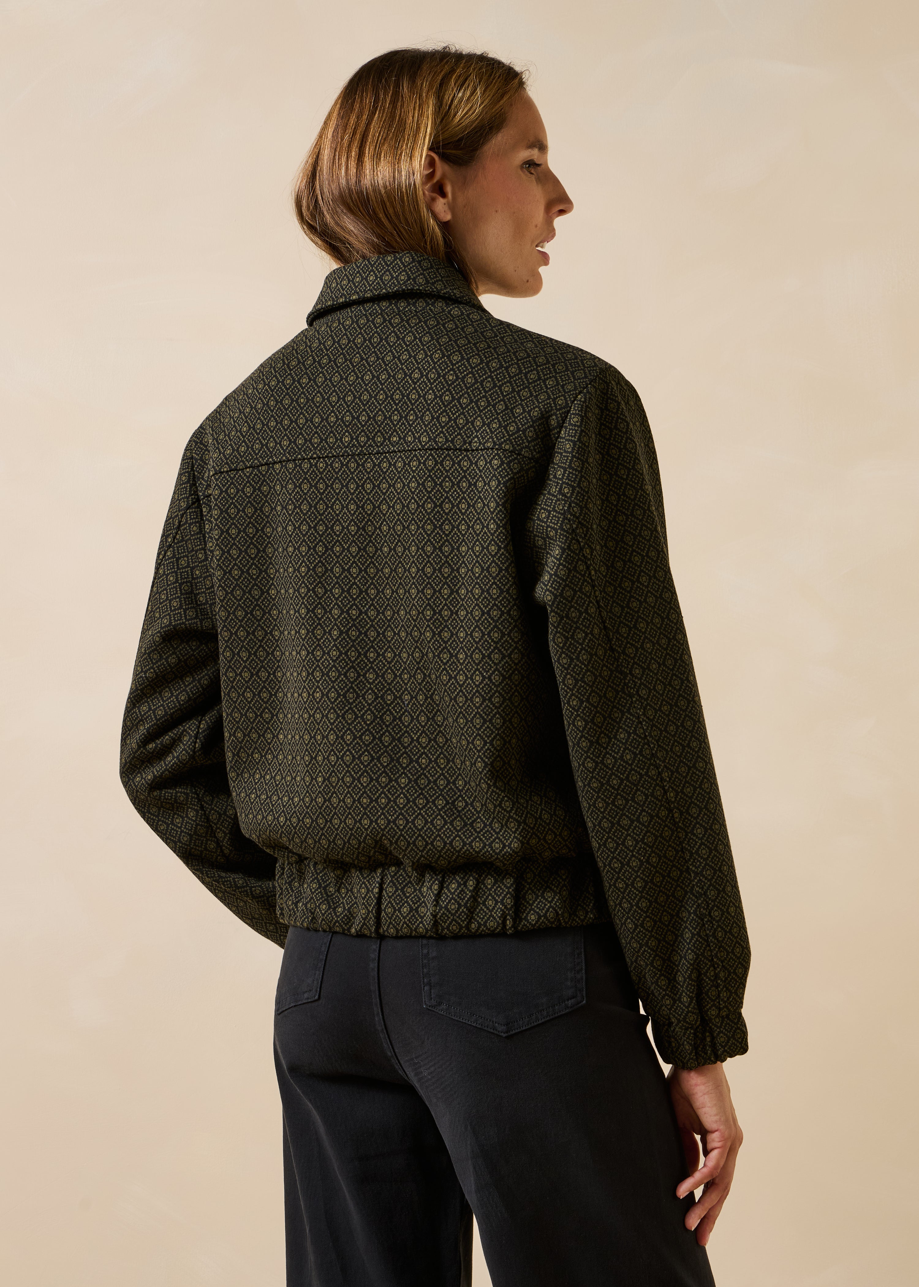 la-f-e-marabout-e-gabriel-blouson-kaki-jacquard-gef-ttert image 3