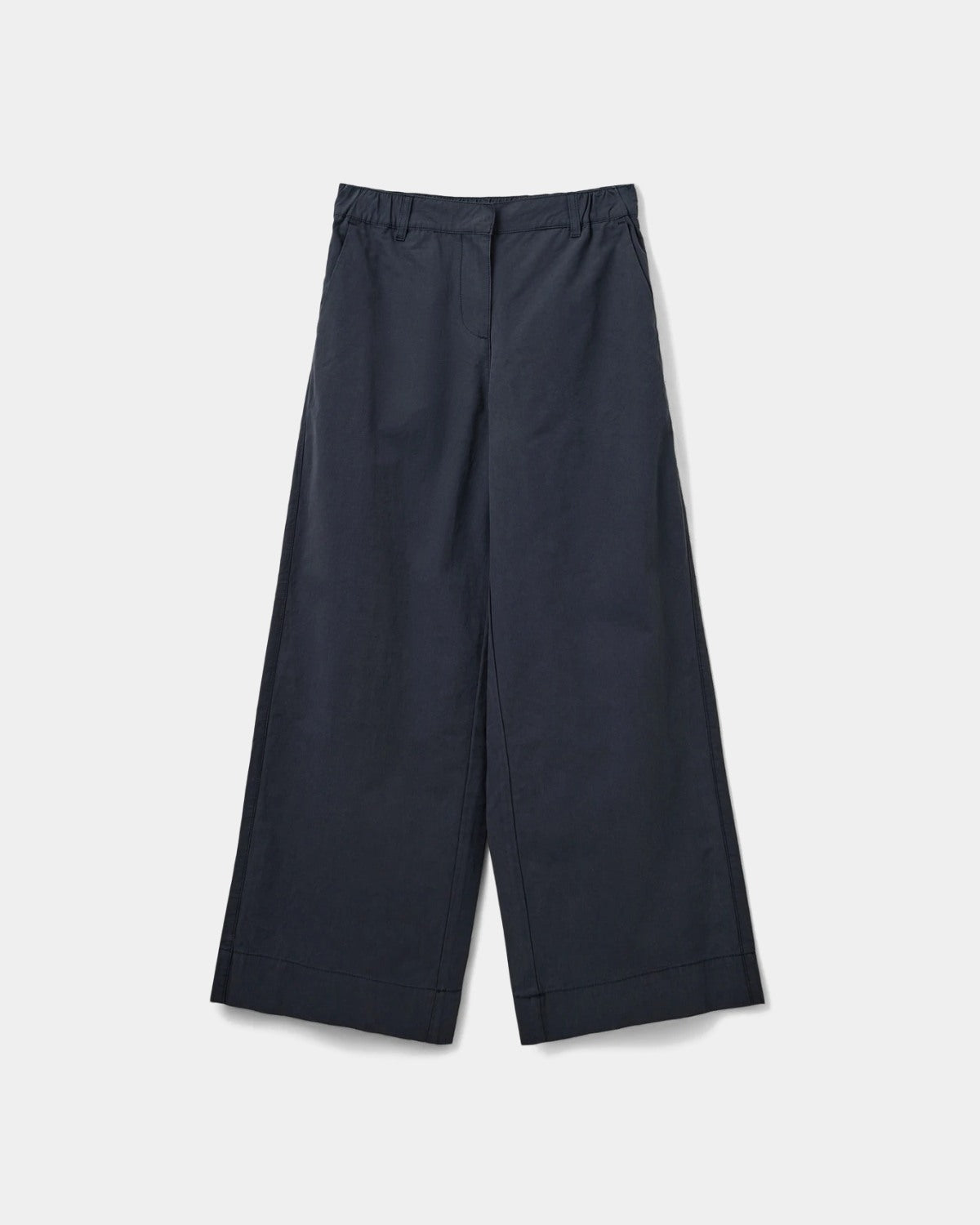 sofie-schnoor-women-reinesw-trousers-hose-navy-baumwolle-wide-leg image 1