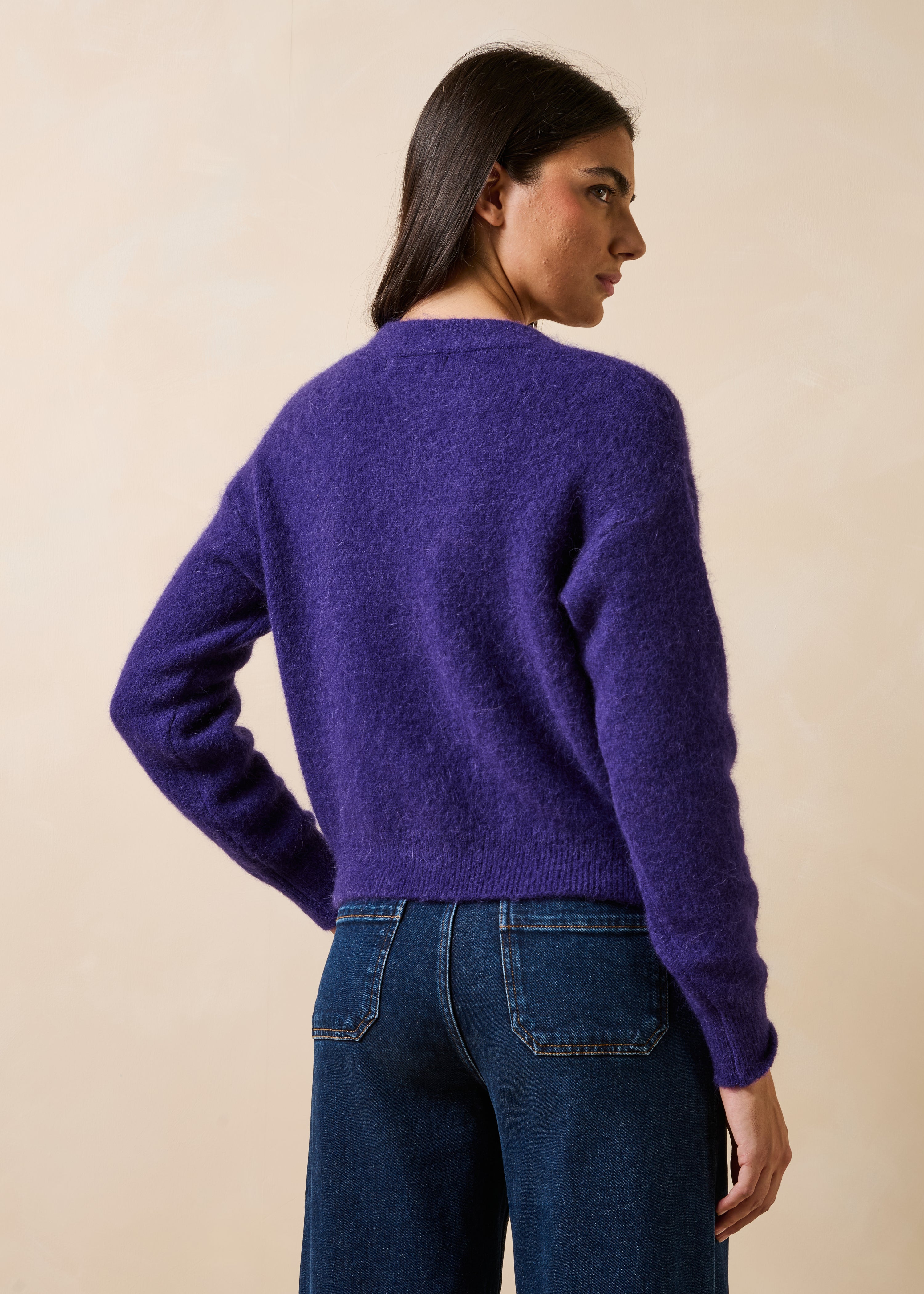 la-f-e-marabout-e-gecko-strickgilet-lila-alpaka-knopf image 3
