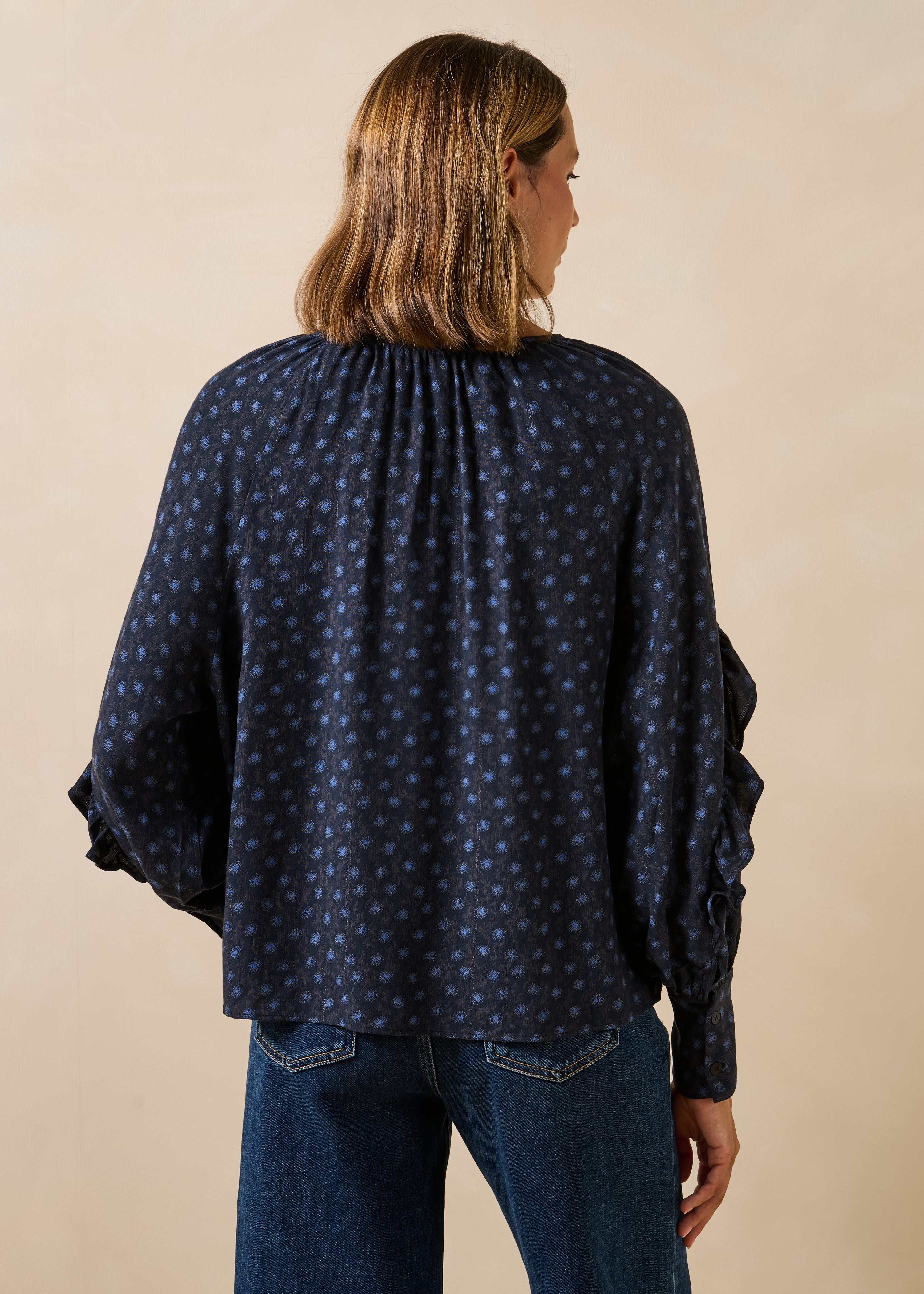 la-f-e-marabout-e-genepi-top-blau-tunika-ausschnitt-langarm image 3