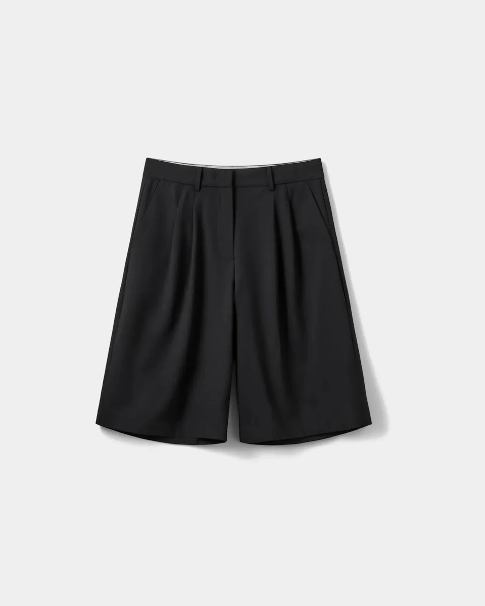 sofie-schnoor-women-luciasw-bermuda-shorts-schwarz image 1