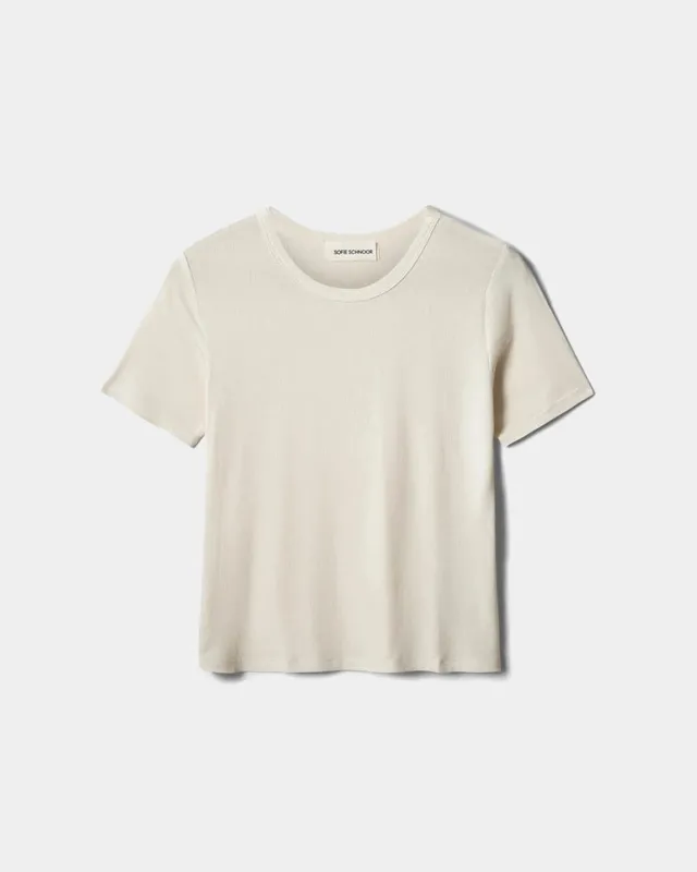sofie-schnoor-women-nataliasw-t-shirt-off-white-viskose image 1
