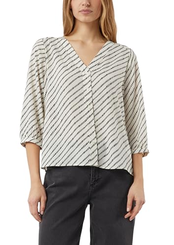 comma-chiffon-bluse-v-ausschnitt-gemustert-gr-e-42 image 8