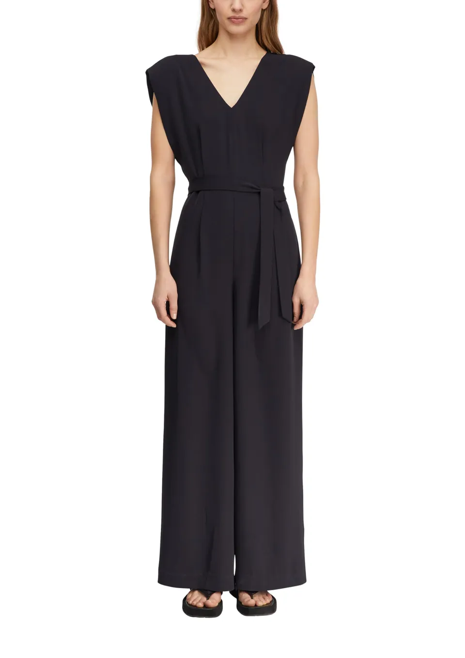 comma-jumpsuit-overall-wide-leg-gr-36-navy-blau image 1