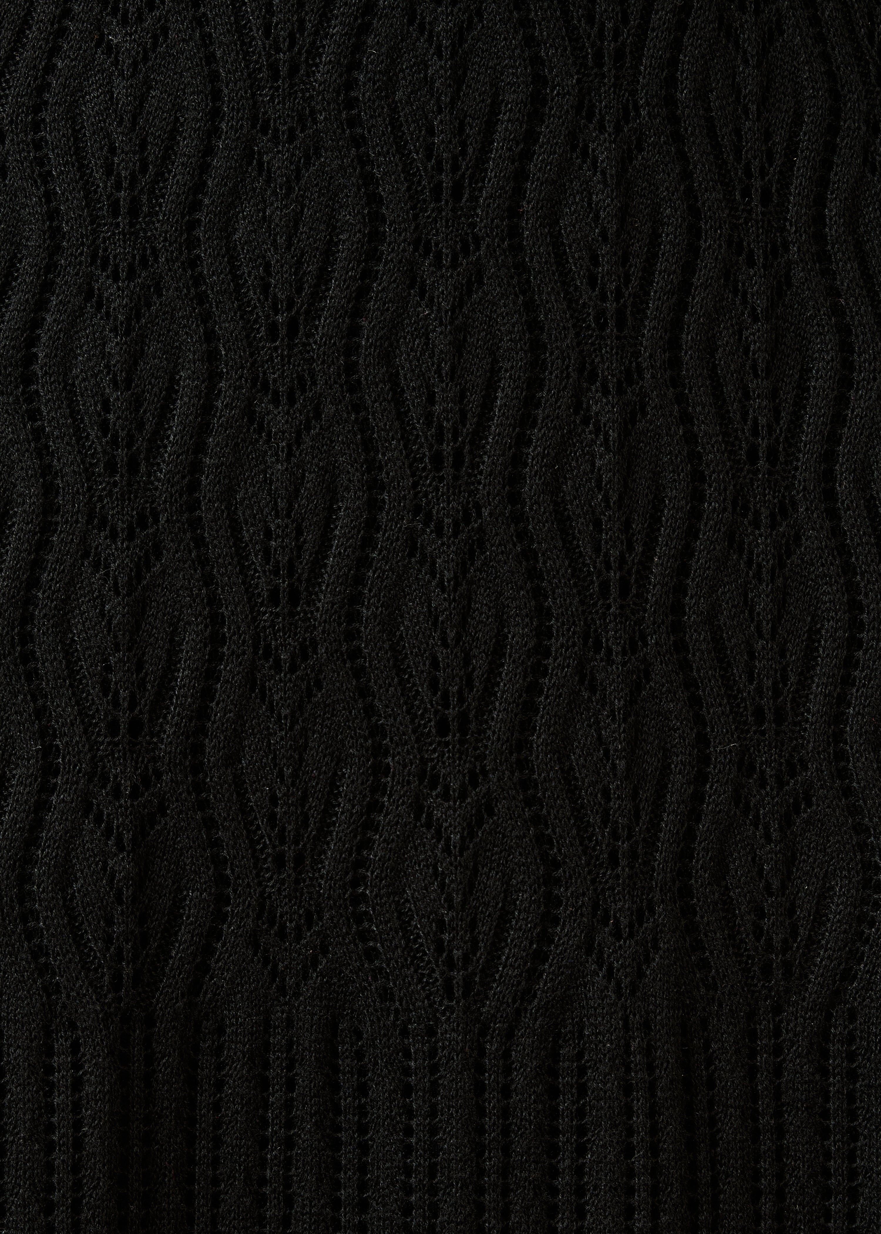 la-f-e-marabout-e-galia-midikleid-schwarz-lochstrick image 4