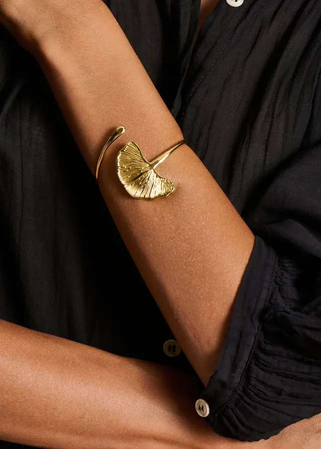 la-f-e-marabout-e-accessoires-ginkgo-armreif-gold-gr-tu image 1