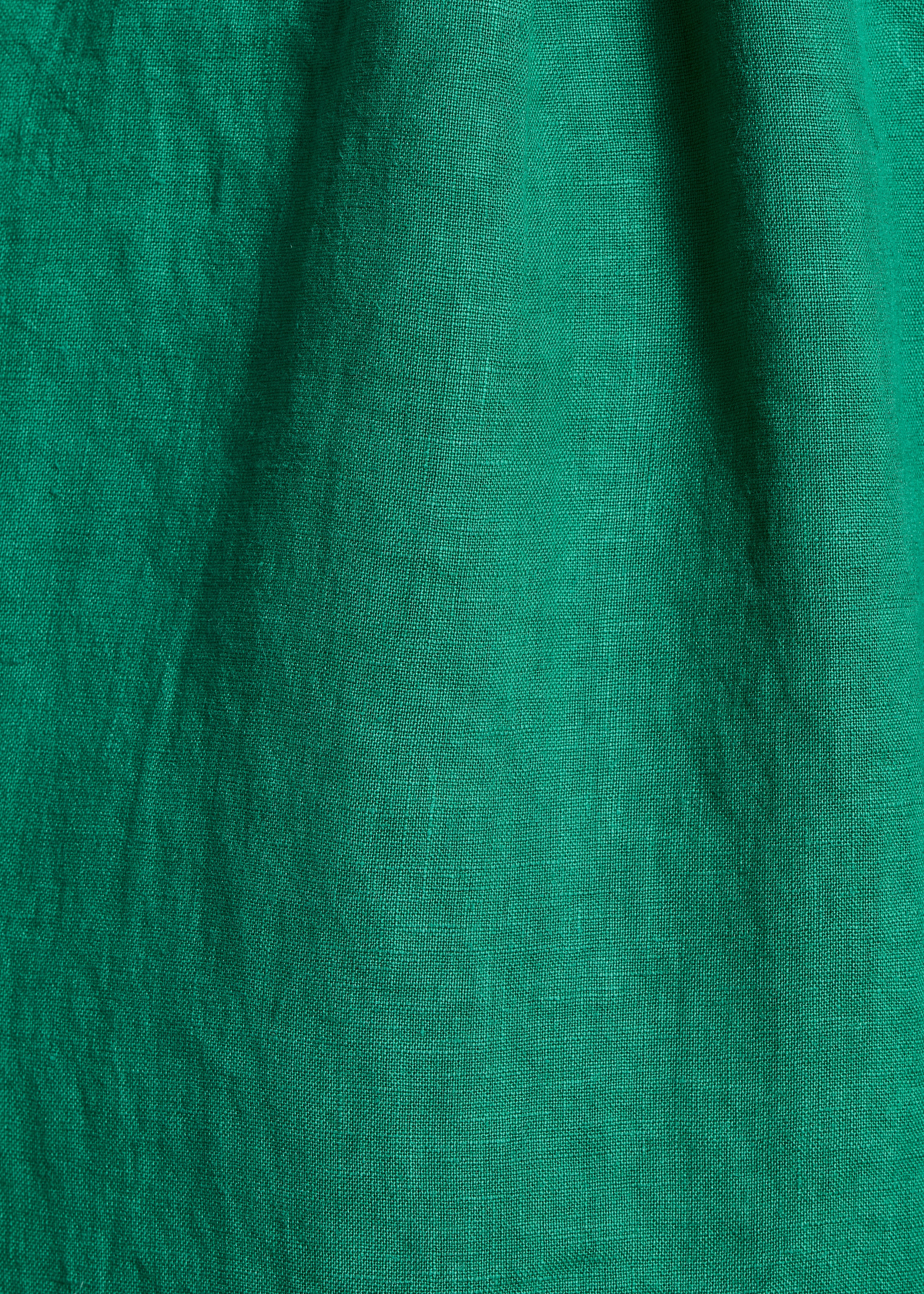 la-f-e-marabout-e-fimba-hose-gr-n-leinen-cropped-weit image 4