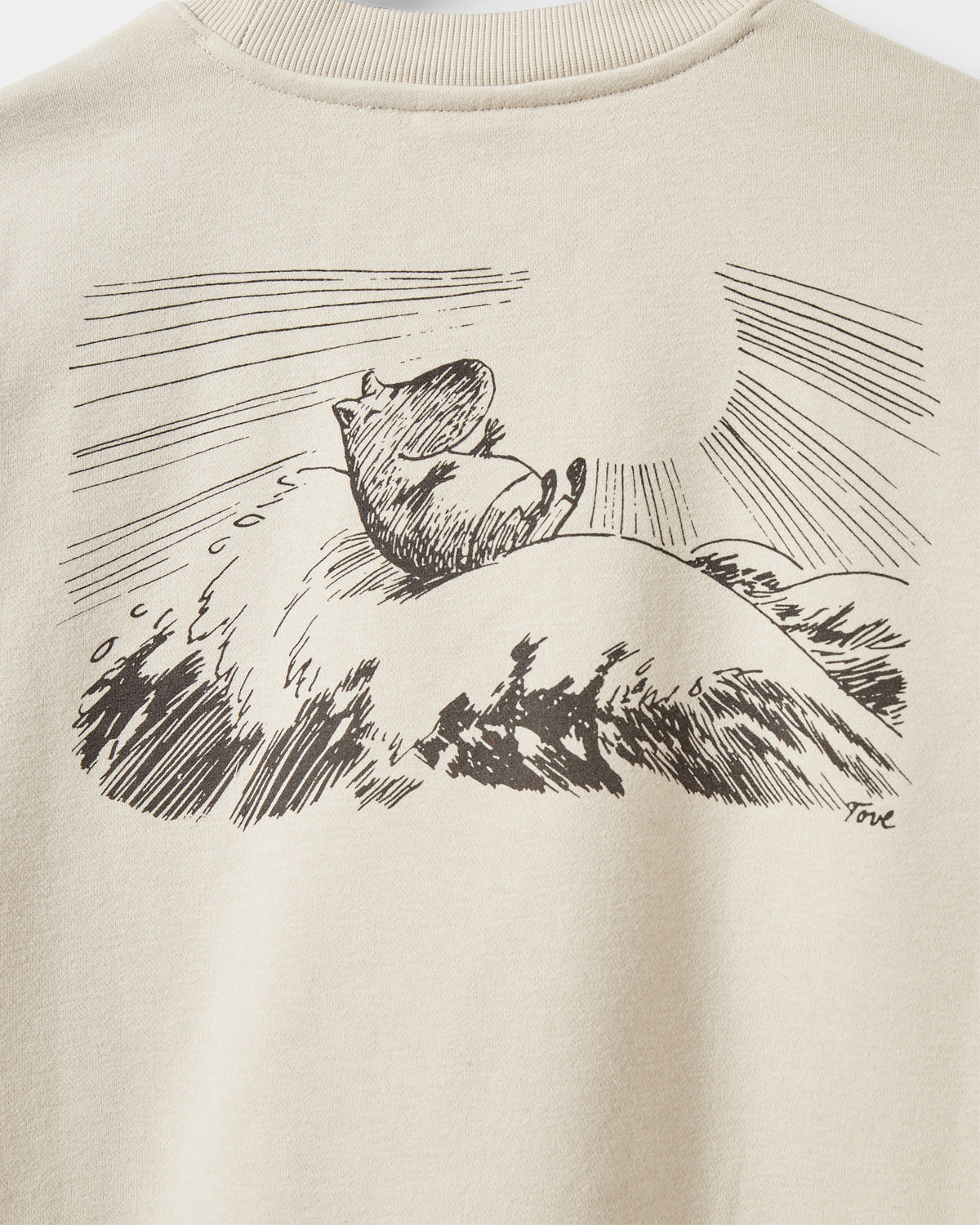 sofie-schnoor-young-elinsy-sweatshirt-fog-mumin-baumwolle image 3