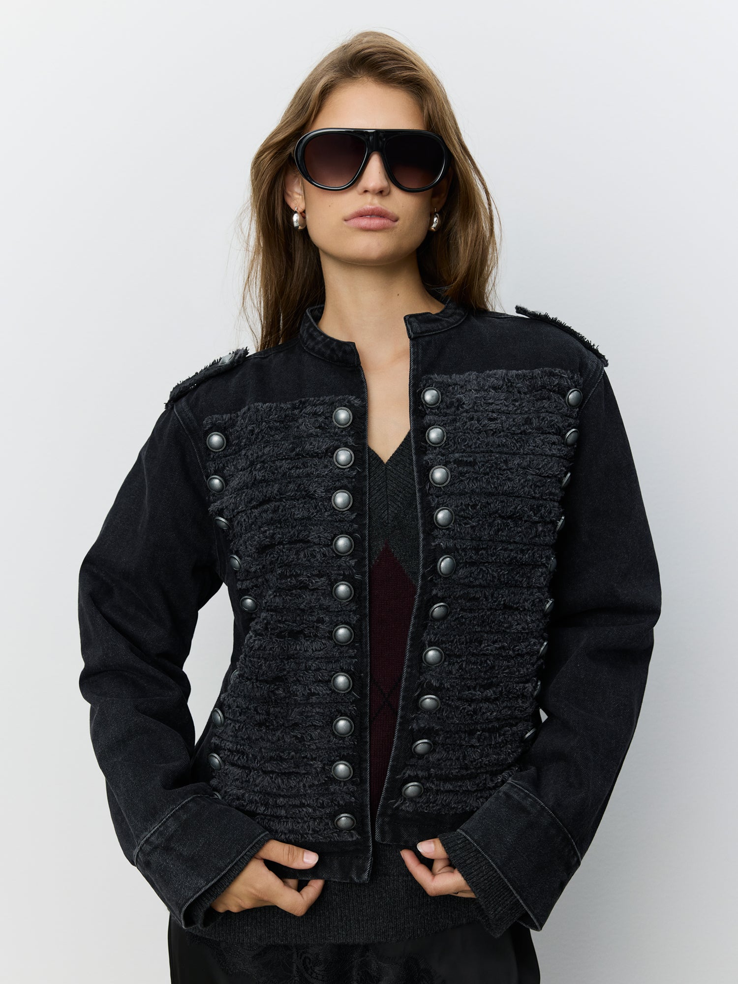 sofie-schnoor-women-valettesw-denim-husaren-jacke-washed-black image 6