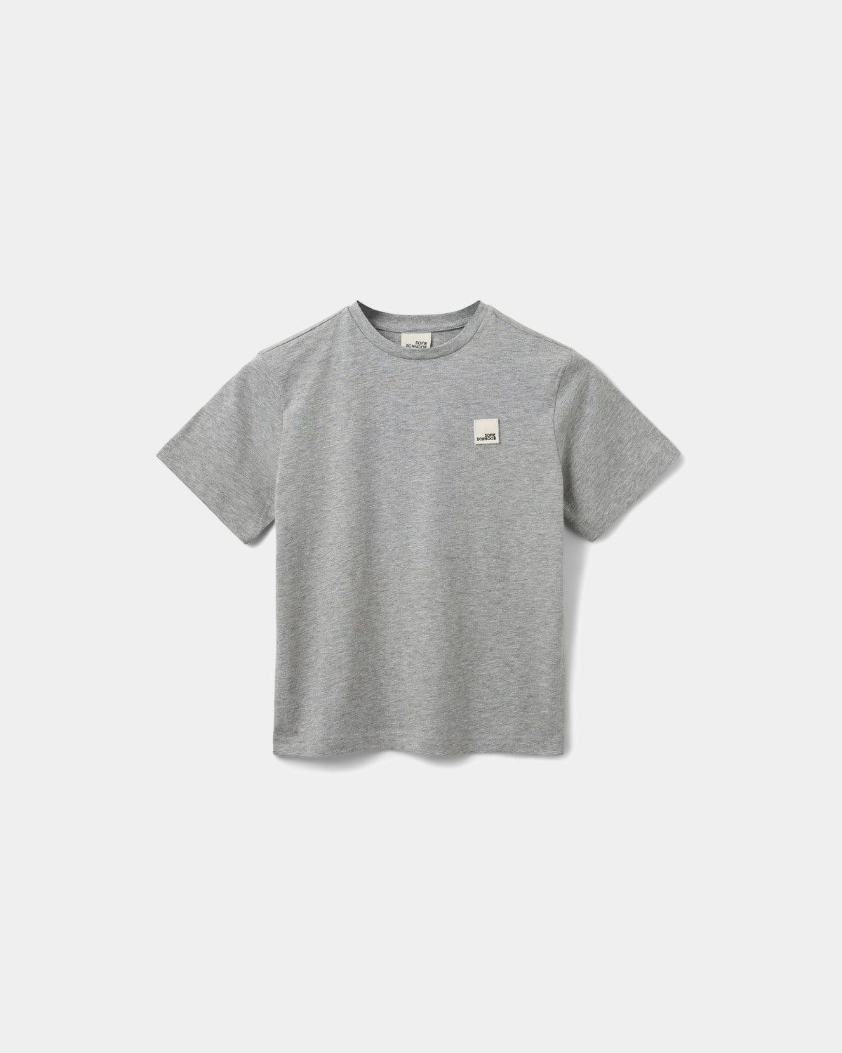 sofie-schnoor-young-verasy-t-shirt-grau-melange-baumwolle image 1