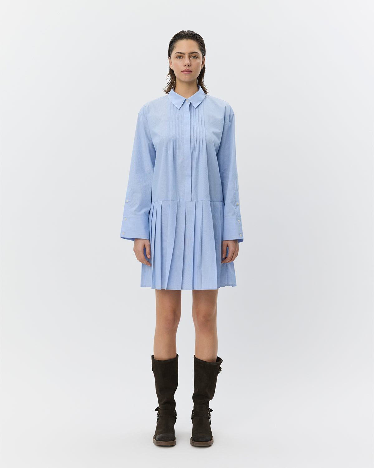sofie-schnoor-women-penelopasw-hemdkleid-hellblau-baumwolle image 2