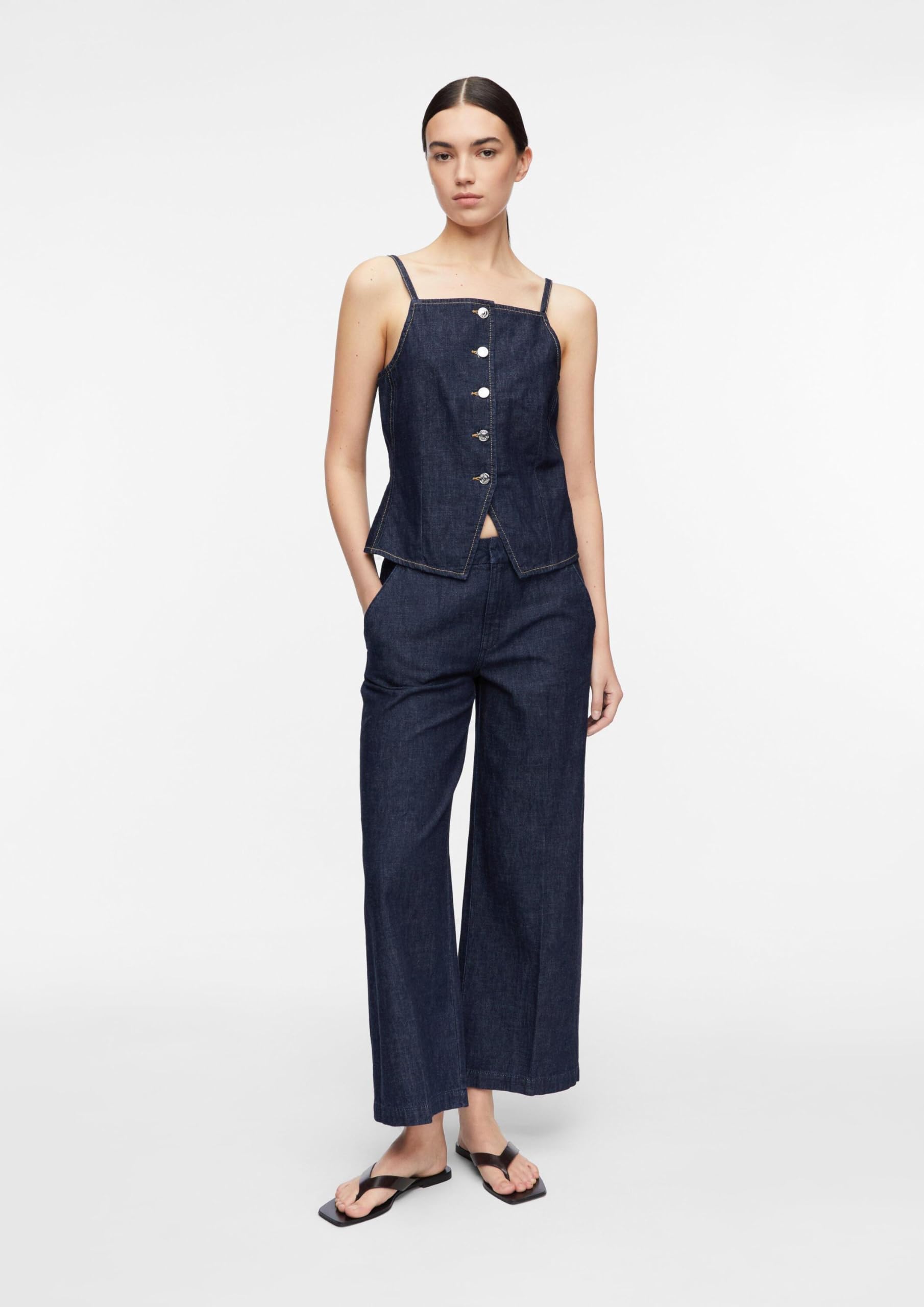 comma-2182074-culotte-jeans-wide-leg-7-8-gr-e-40 image 6