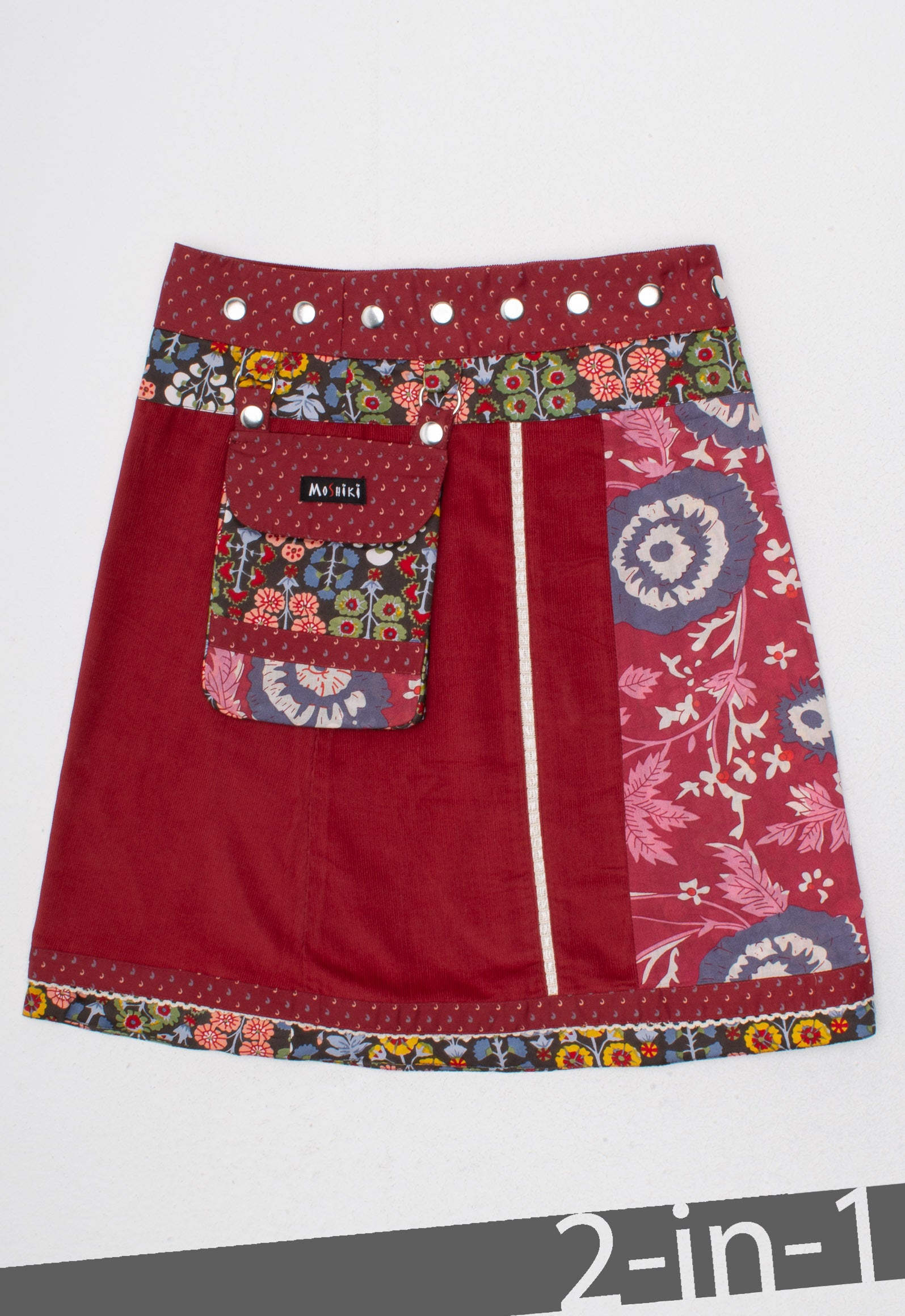 moshiki-hot-cookie-55-cord-36086-wickelrock-50cm-wendbar image 2