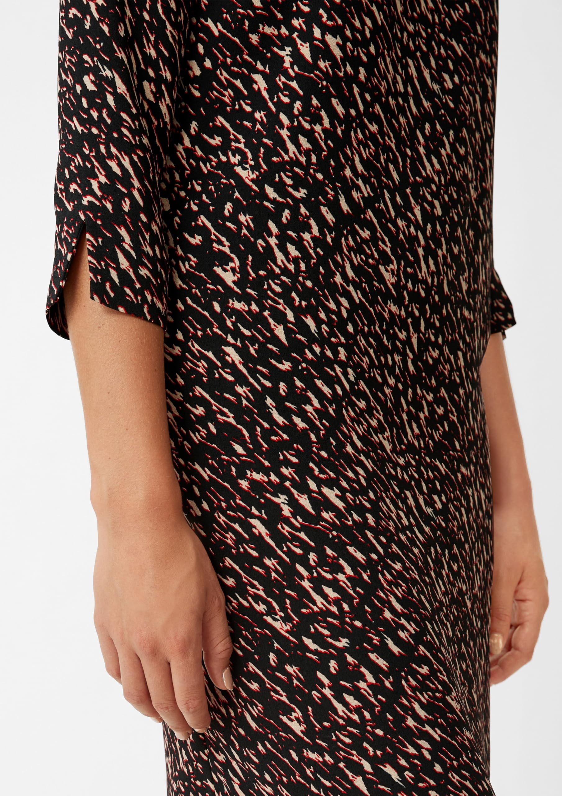 comma-cr-pe-kleid-allover-print-damenkleid-3-4-arm-u-boot image 6