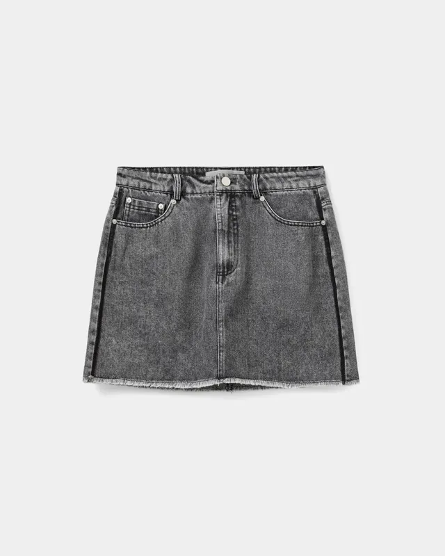 sofie-schnoor-women-dafnesw-rock-schwarz-denim-mini image 1