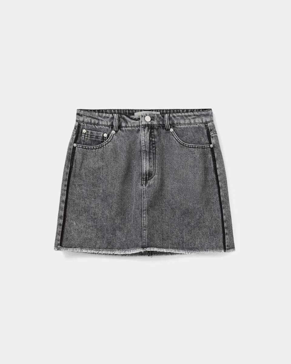 sofie-schnoor-women-dafnesw-rock-schwarz-denim-mini image 1