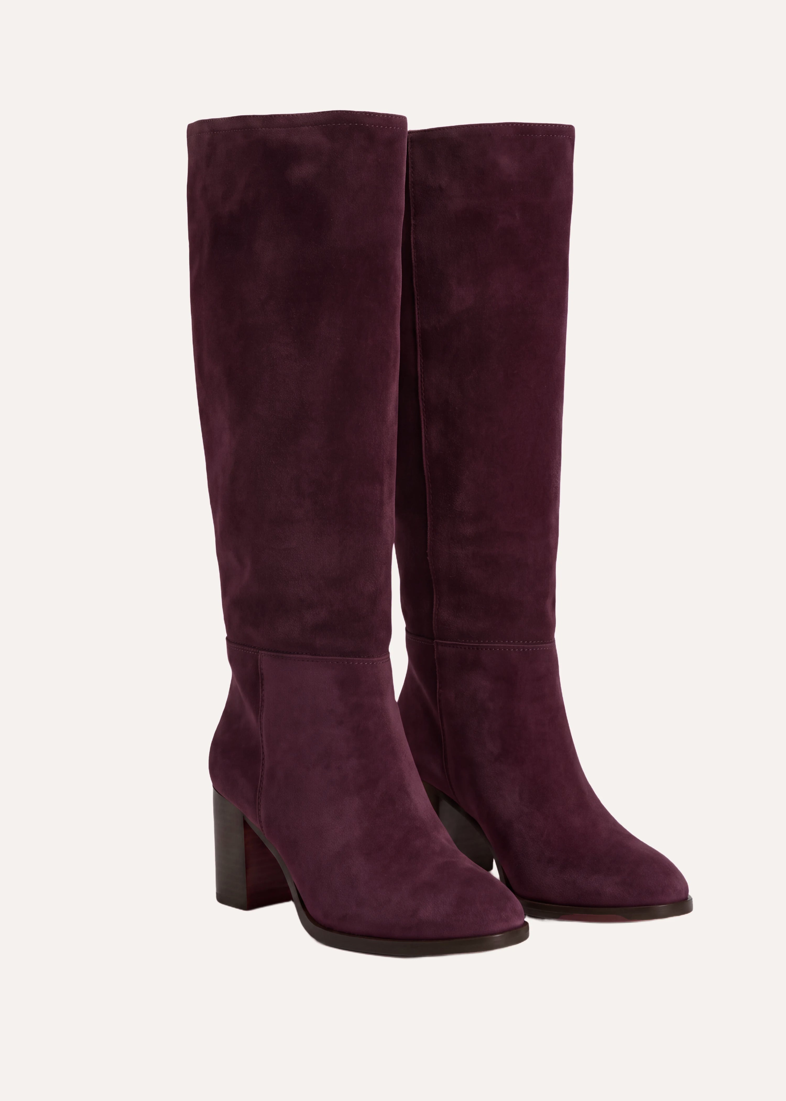 la-f-e-marabout-e-zakui-stiefel-lila-wildleder image 4
