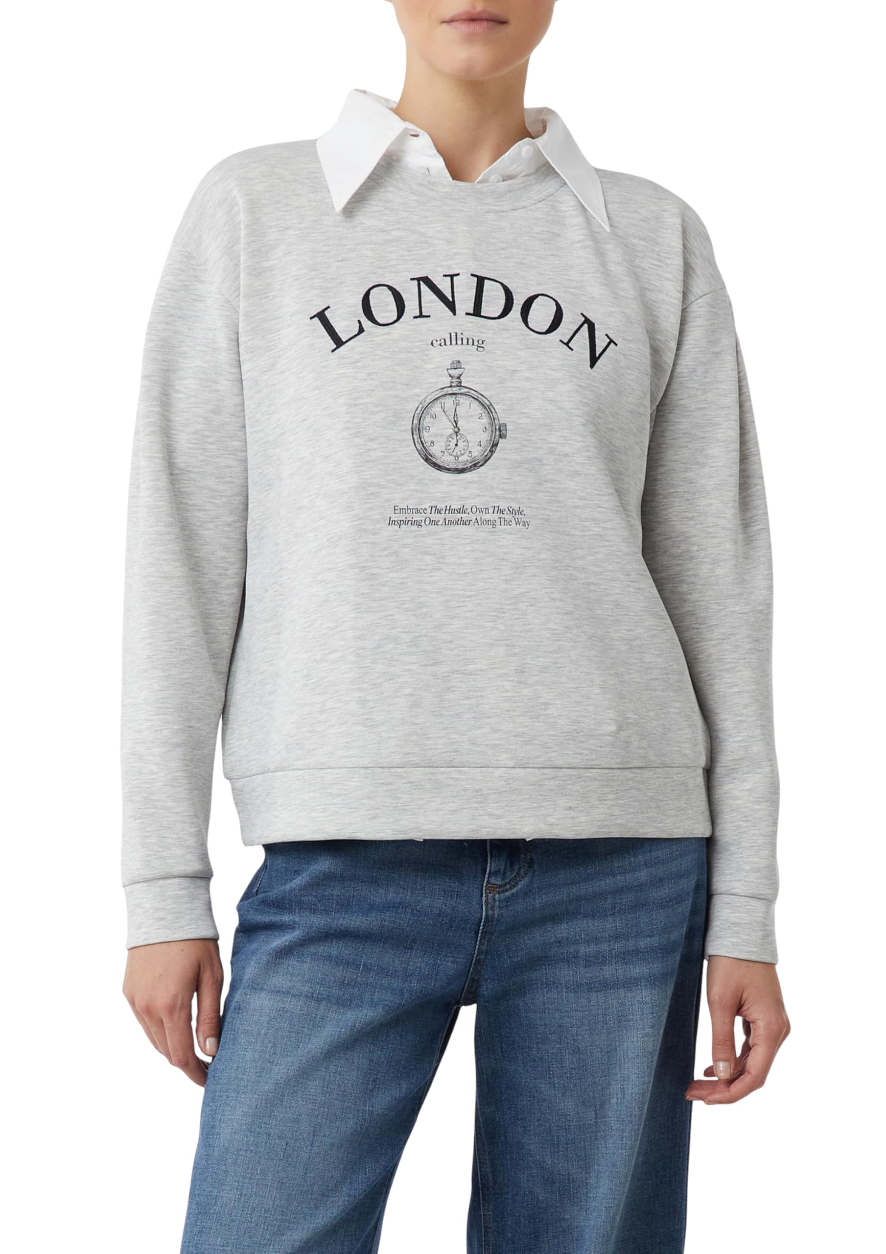 comma-sweatshirt-relaxed-fit-gr-e-38-mit-3d-applikation image 1