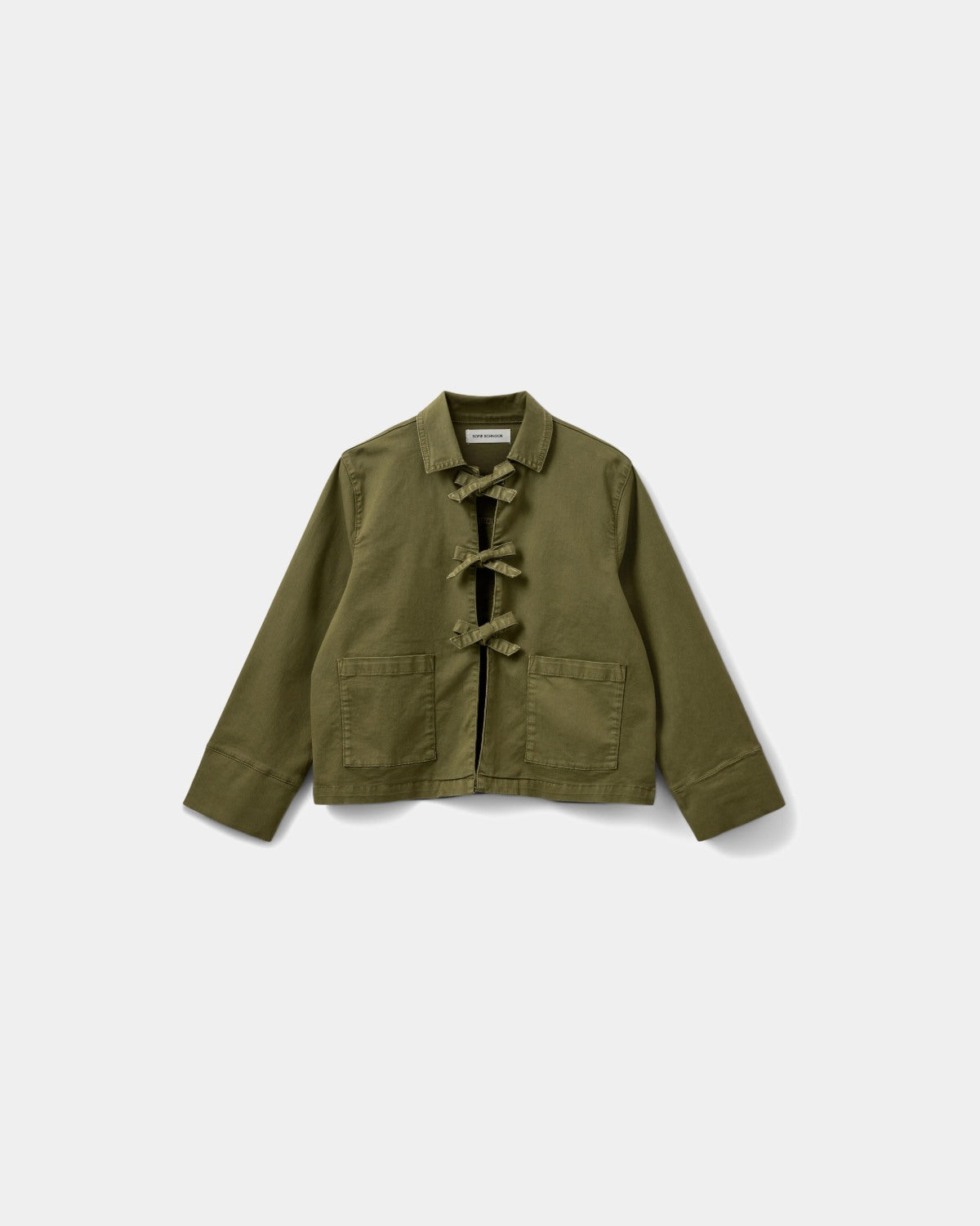 sofie-schnoor-women-nitasw-jacket-khaki-jeansjacke image 1