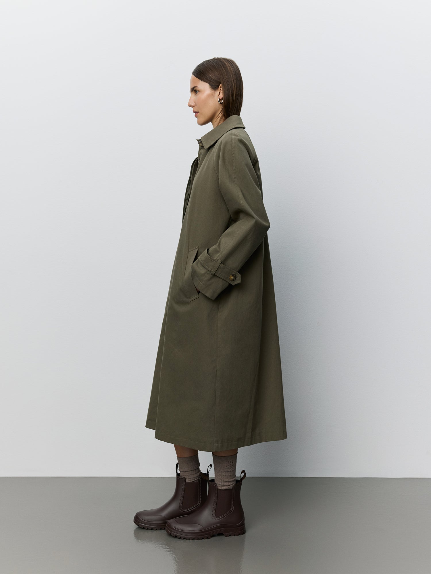 sofie-schnoor-enisesw-trenchcoat-gr-n-34-baumwolle image 3