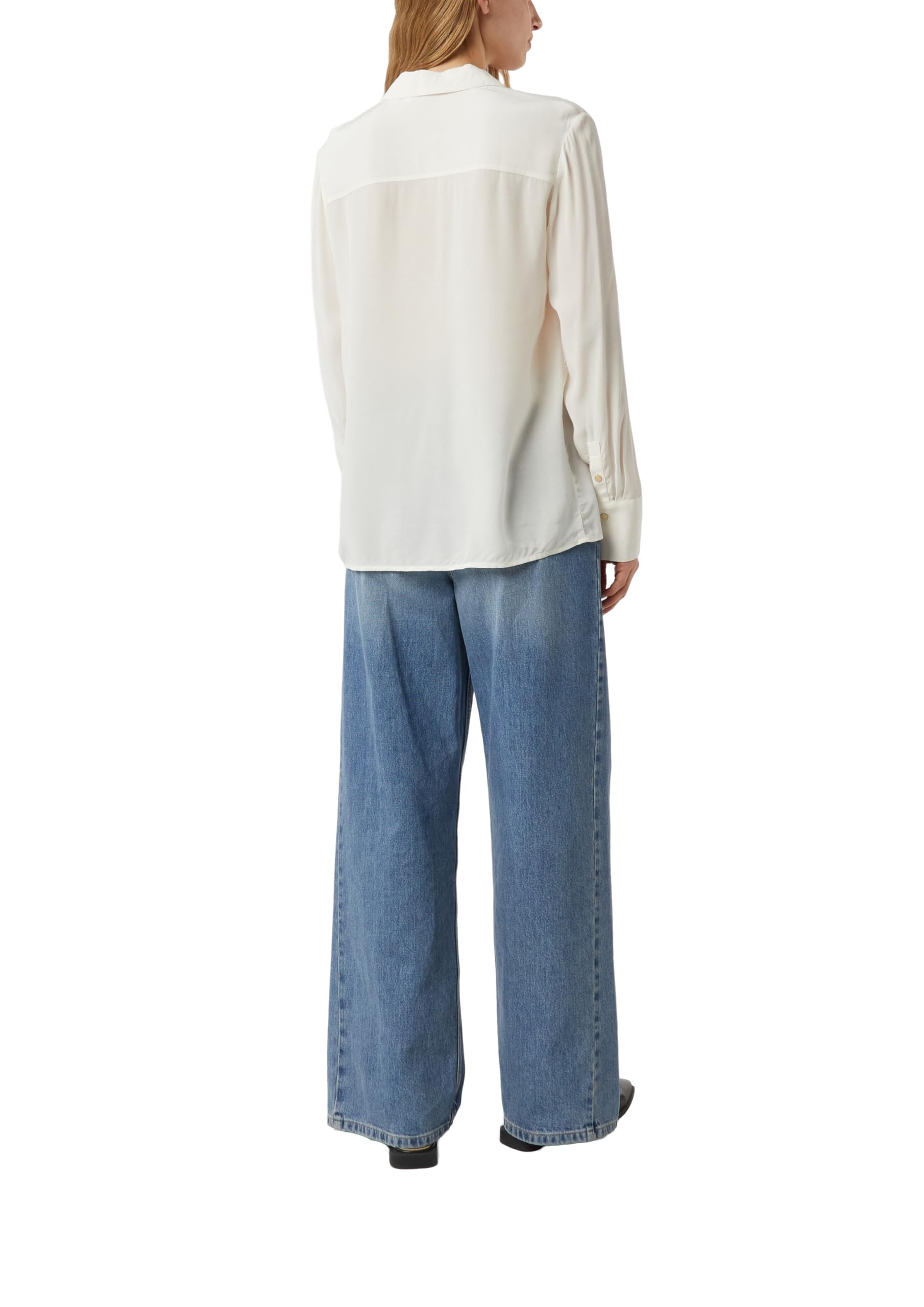 comma-bluse-wei-langarm-hemdbluse-gr-e-38 image 2