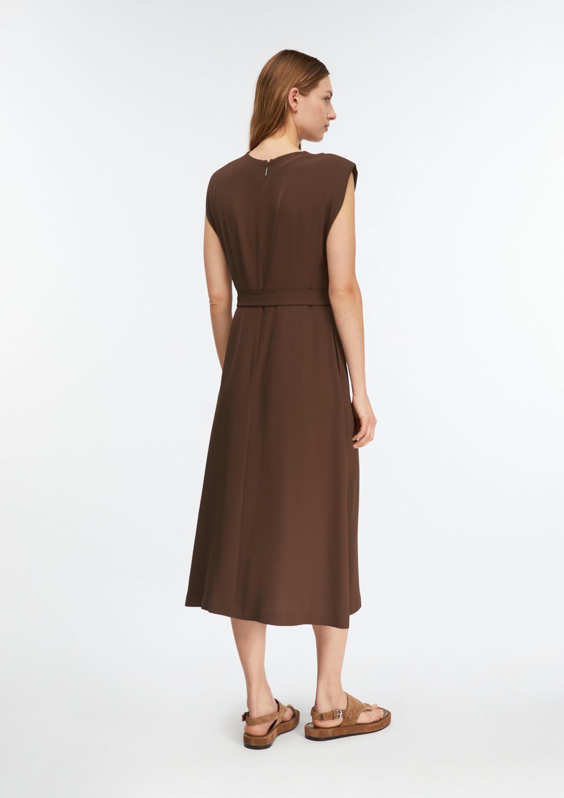 comma-dresses-midikleid-v-ausschnitt-bindeg-rtel-gr-e-32 image 7