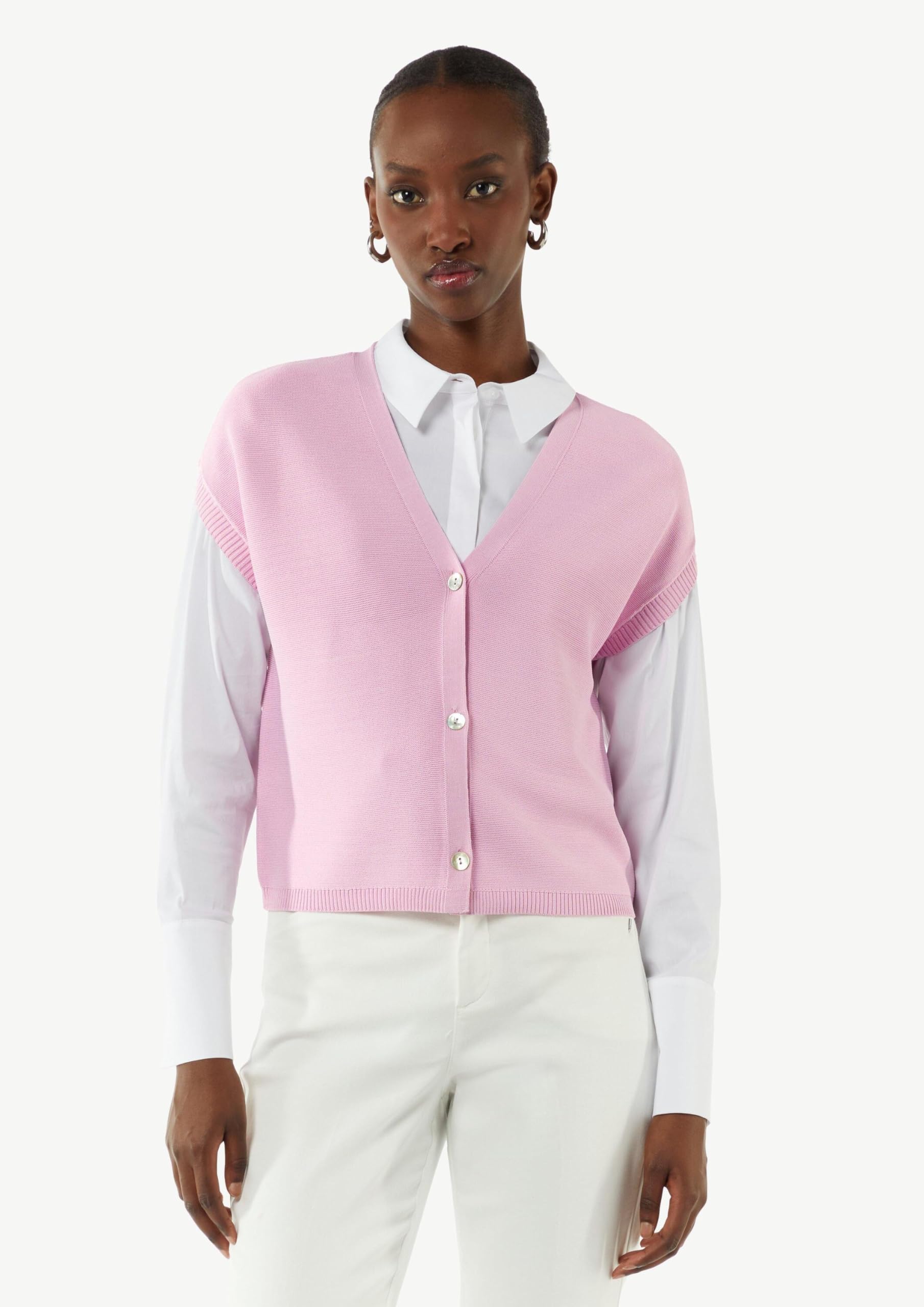 comma-2157457-strickjacke-viskosemix-pink-4074 image 5