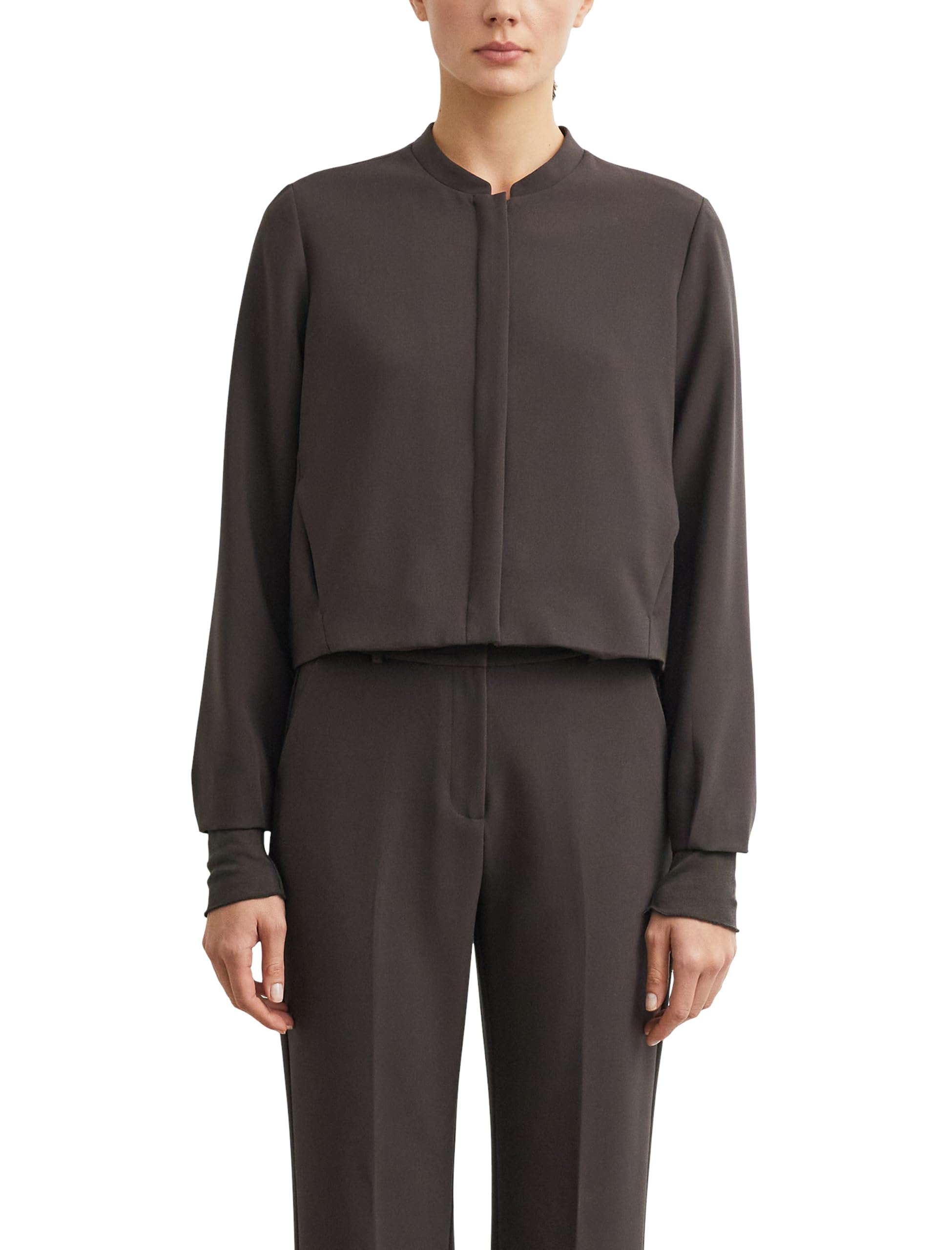 comma-indoor-jacke-boxy-fit-stehkragen-gr-44 image 1