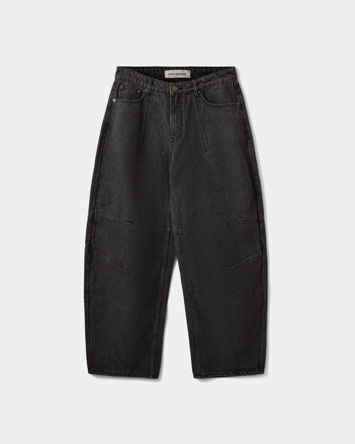 sofie-schnoor-women-beckasw-jeans-black-washed-barrel image 1