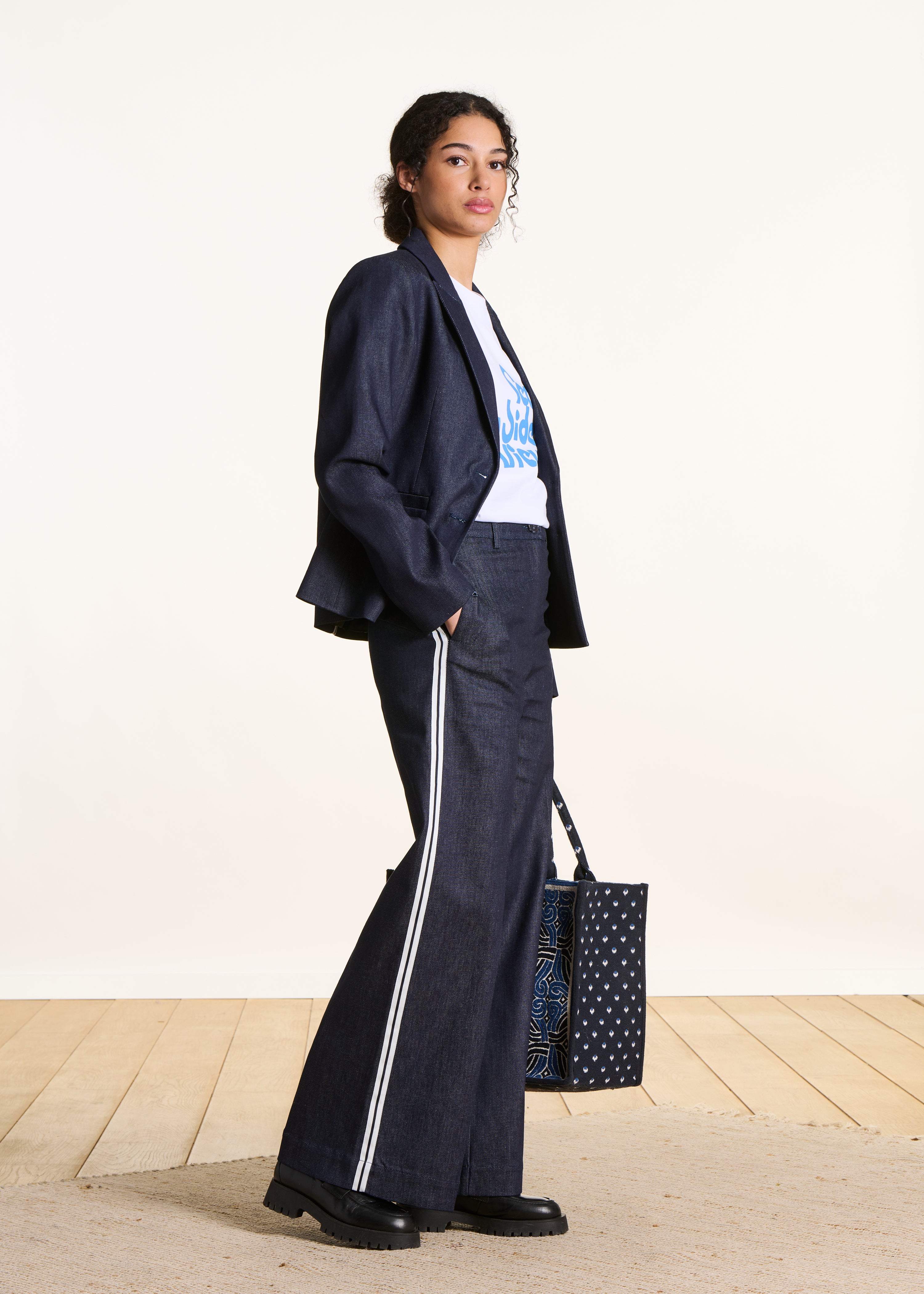la-f-e-marabout-e-forte-blazer-denim-dunkelblau-38 image 2