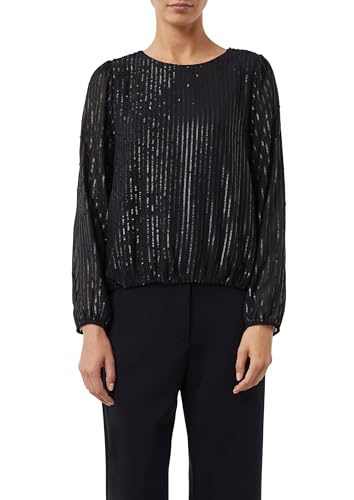 comma-bluse-pailletten-langarm-elegant-gr-e-44 image 8