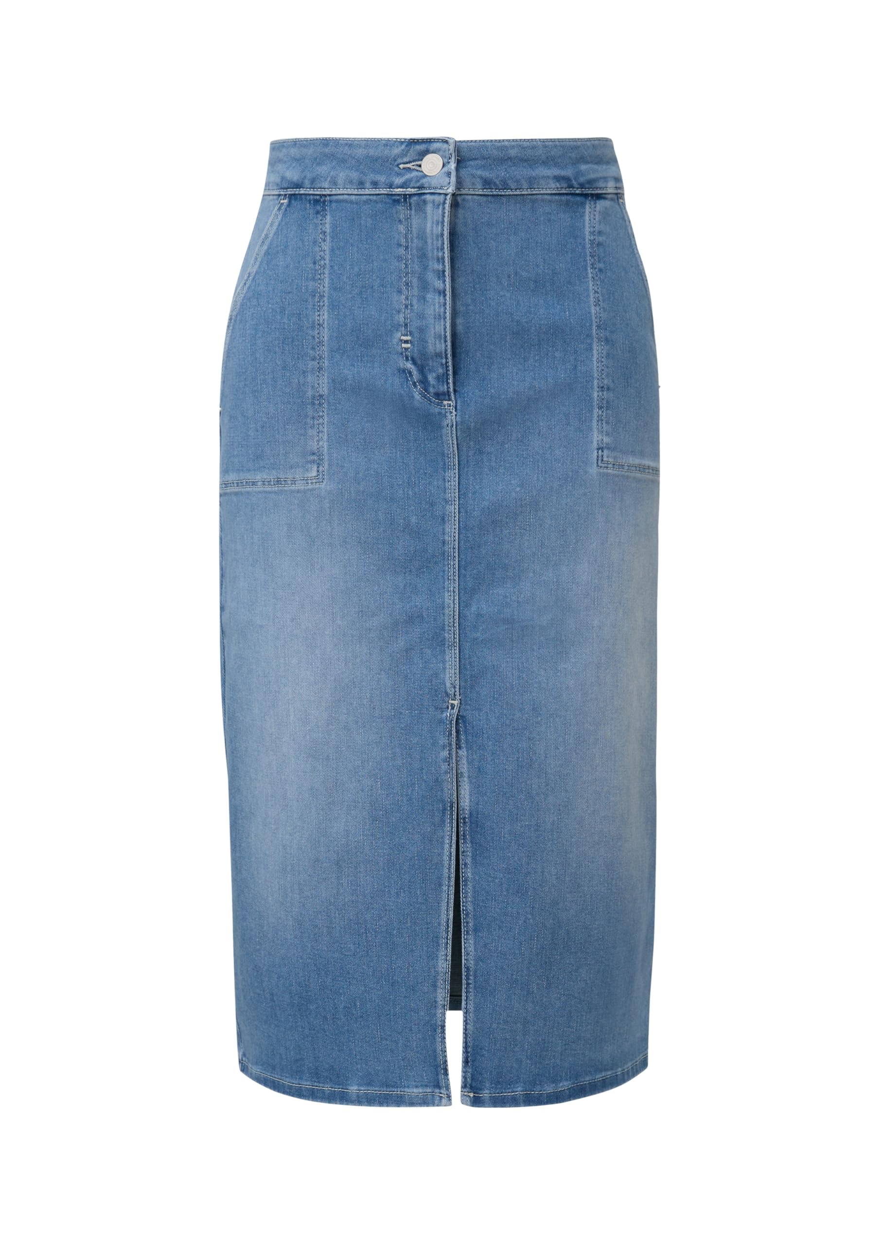 comma-midi-rock-denim-blau-gr-34-damen image 3