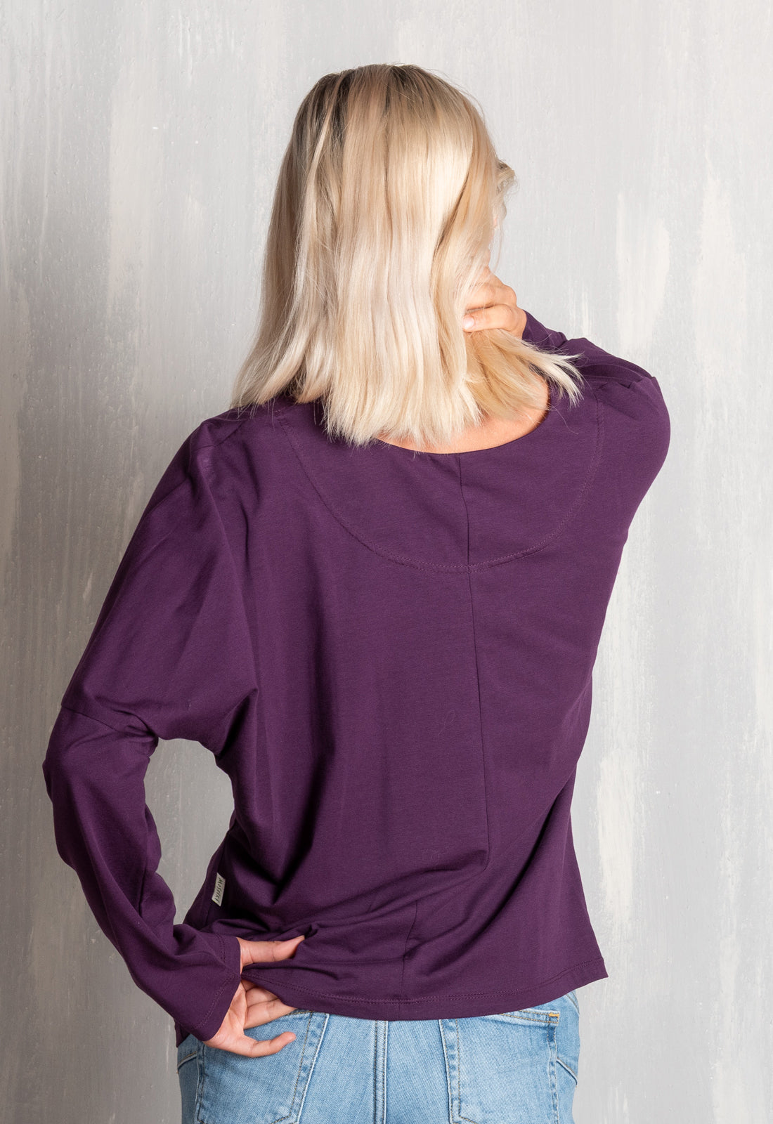 moshiki-w25-top-g4-fledermaus-top-bio-baumwolle-aubergine-s image 4