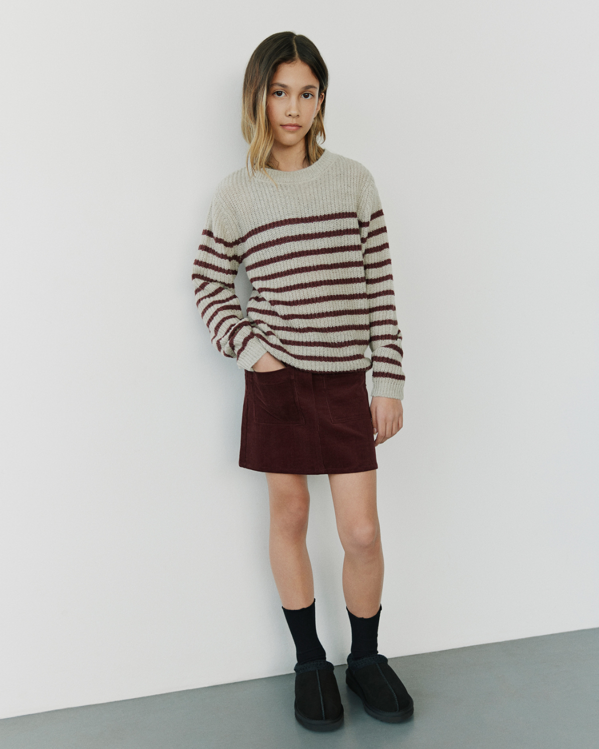 sofie-schnoor-young-pollysy-pullover-plum-stripe-wolle image 3