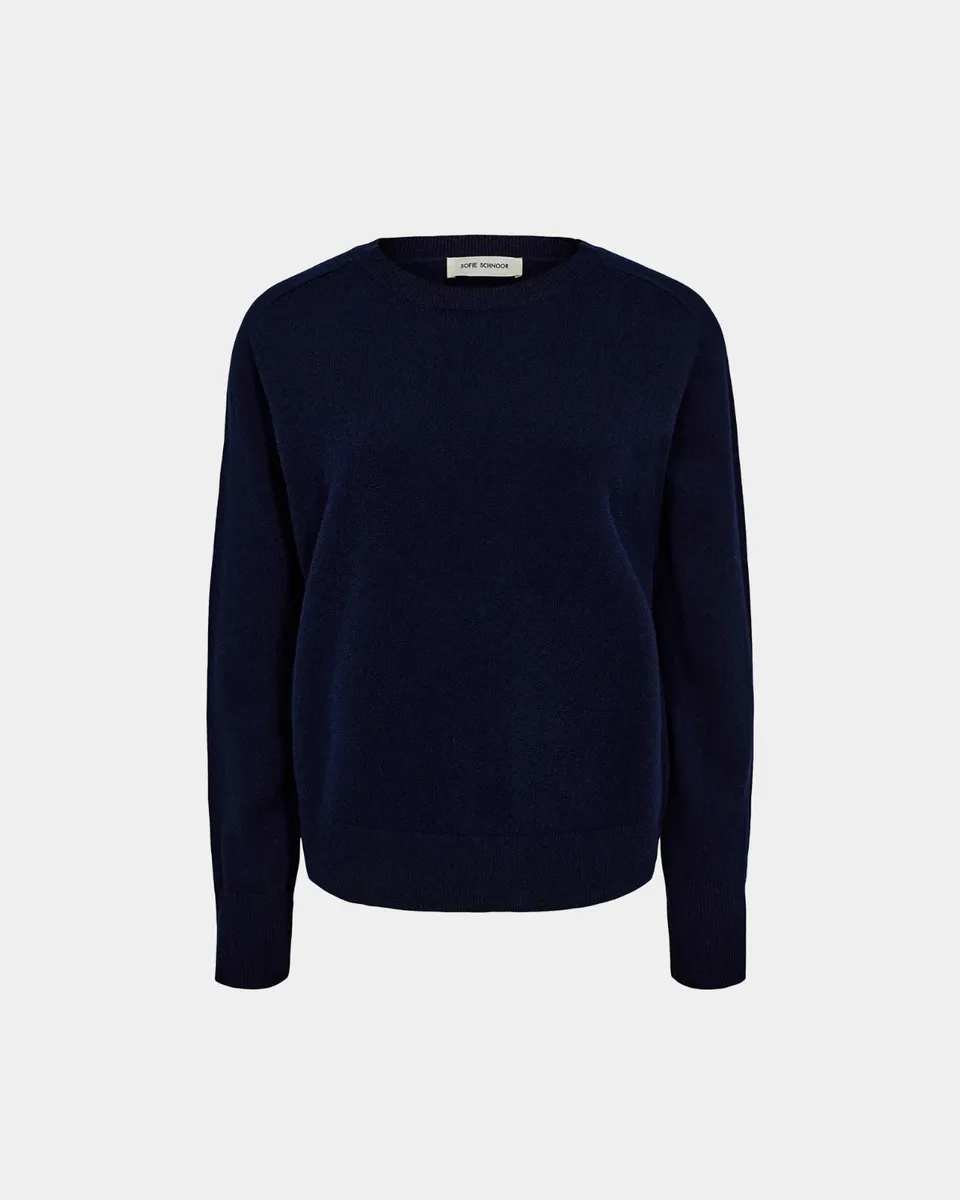 sofie-schnoor-women-deliasw-strickpullover-navy-merinowolle image 1