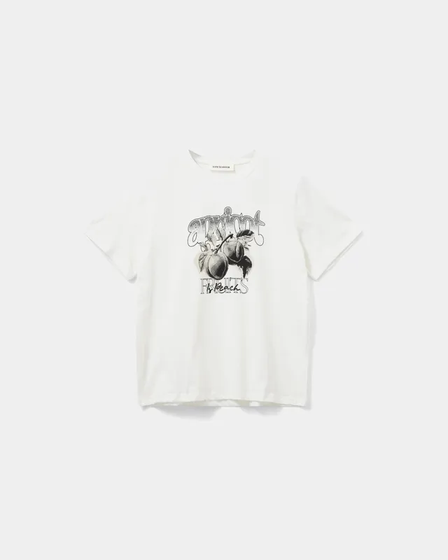 sofie-schnoor-women-zenasw-t-shirt-snow-white-xs-aprikosen-print image 1