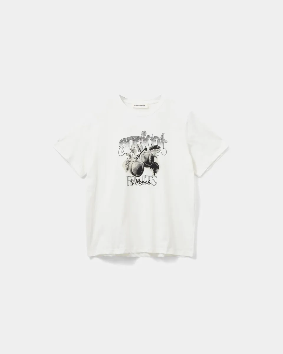 sofie-schnoor-women-zenasw-t-shirt-snow-white-xs-aprikosen-print image 1