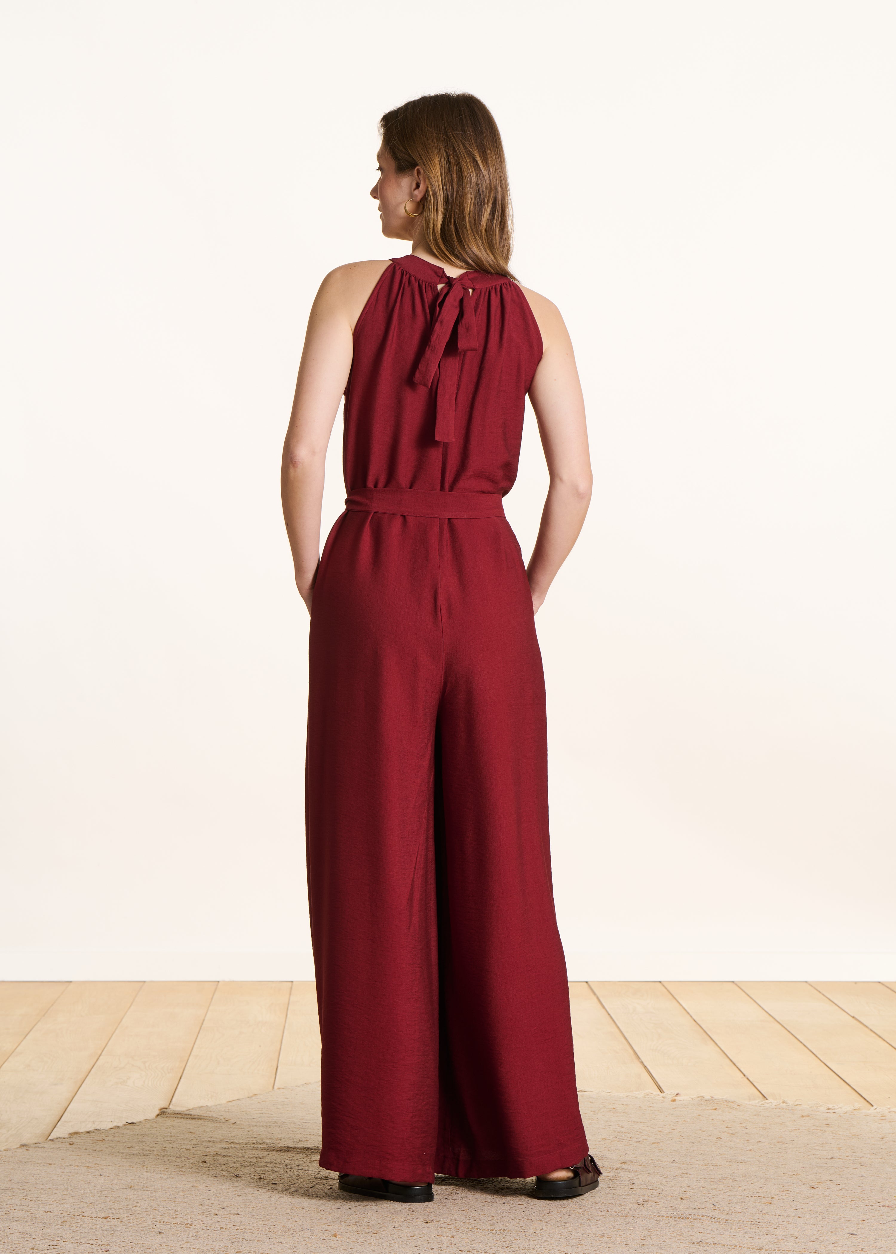 la-f-e-marabout-e-faka-jumpsuit-terracotta-gr-34-jacquard image 2