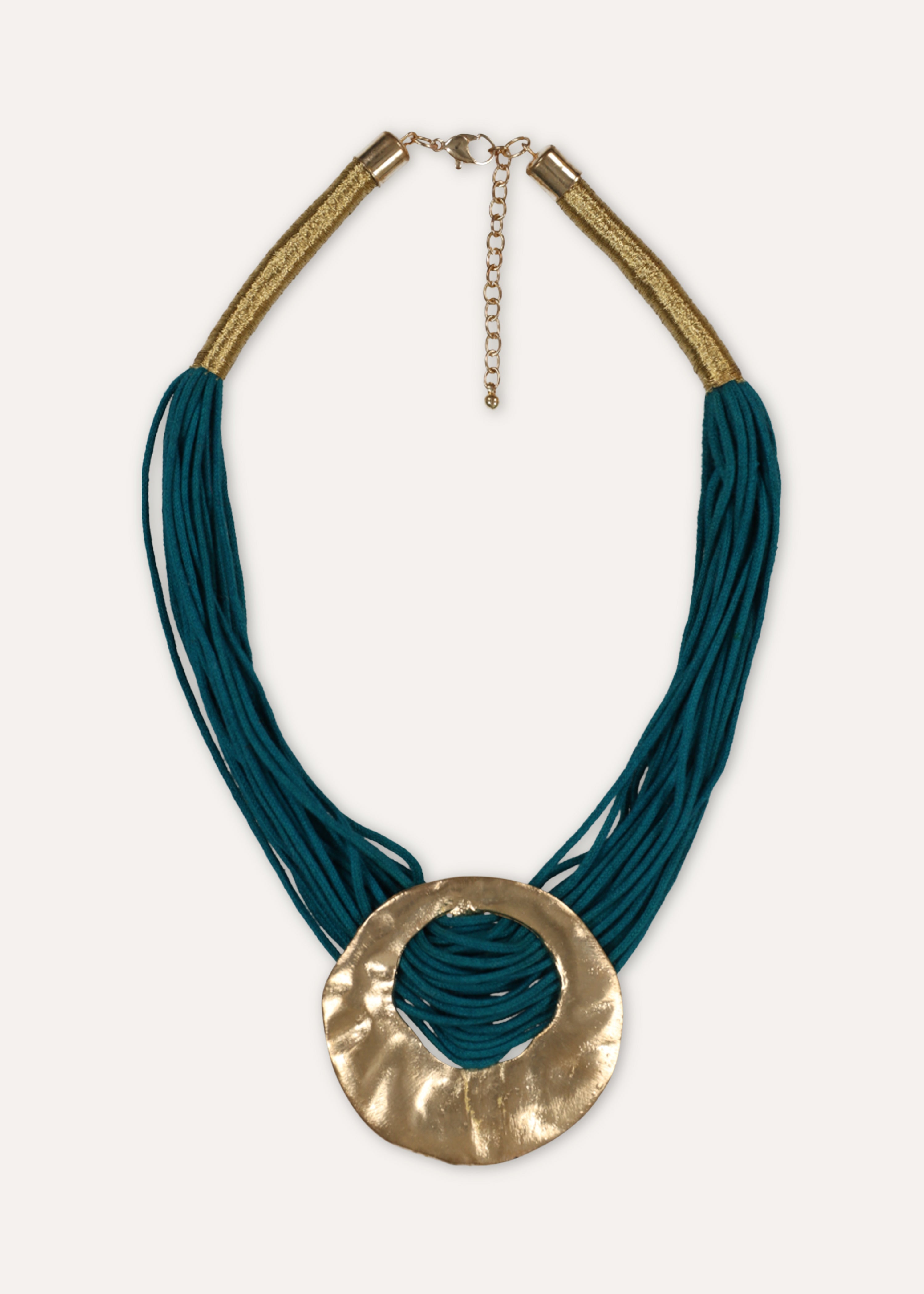 la-f-e-marabout-e-collier-halskette-gr-n-baumwolle image 3