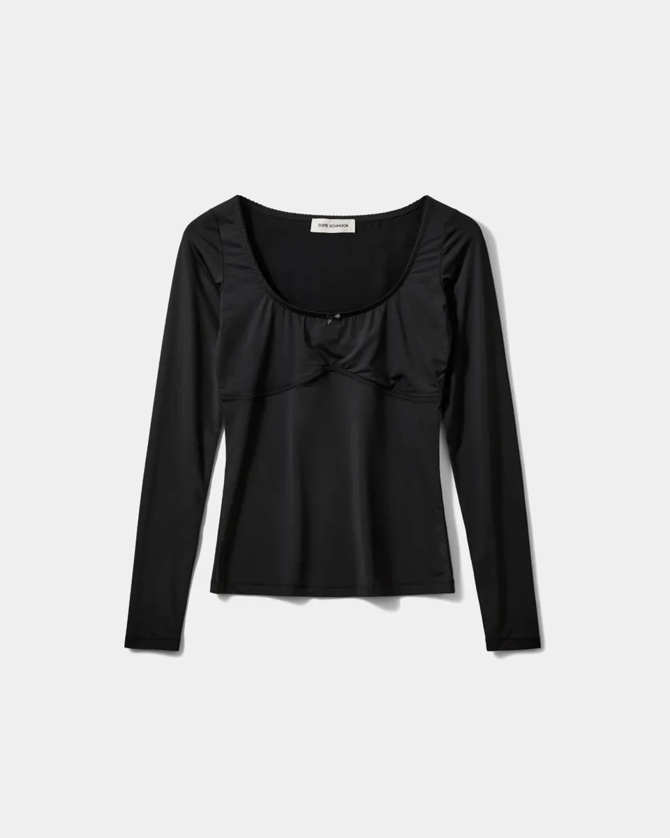 sofie-schnoor-women-victoriasw-langarmshirt-schwarz-polyamid image 1