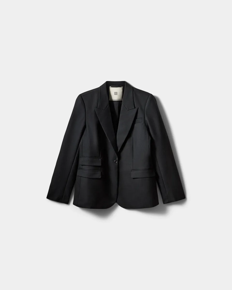 sofie-schnoor-icon-sonnasw-boxy-blazer-schwarz-wolle image 1