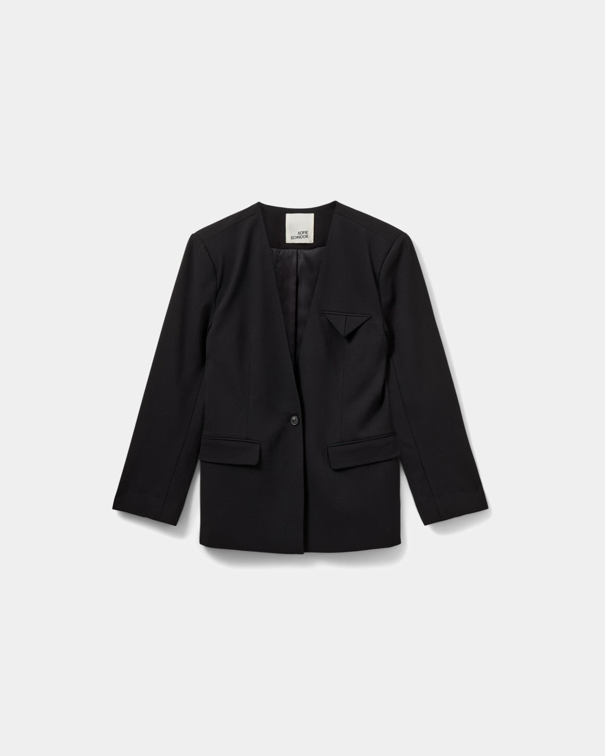 sofie-schnoor-women-amaliesw-blazer-schwarz-einreihig image 1