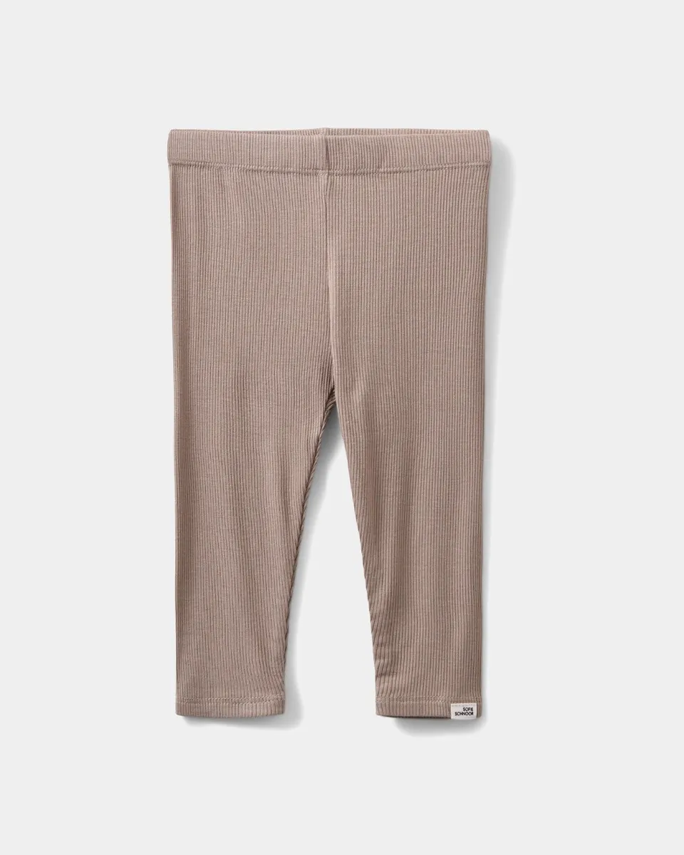 sofie-schnoor-kids-nalinesb-leggings-dark-sand-viskose-2 image 1