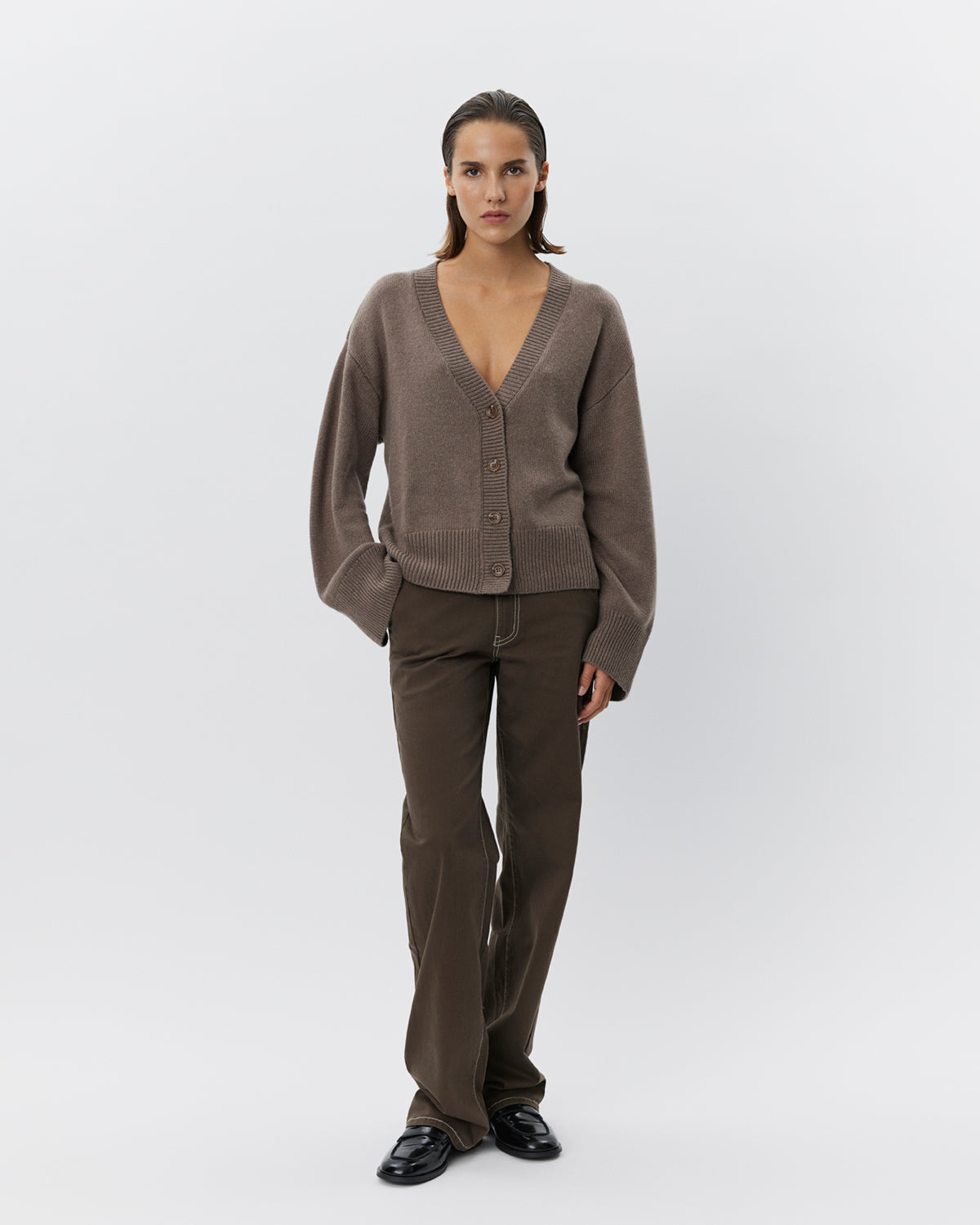 sofie-schnoor-women-levasw-snos540-cardigan-brown-fudge-kaschmir image 2