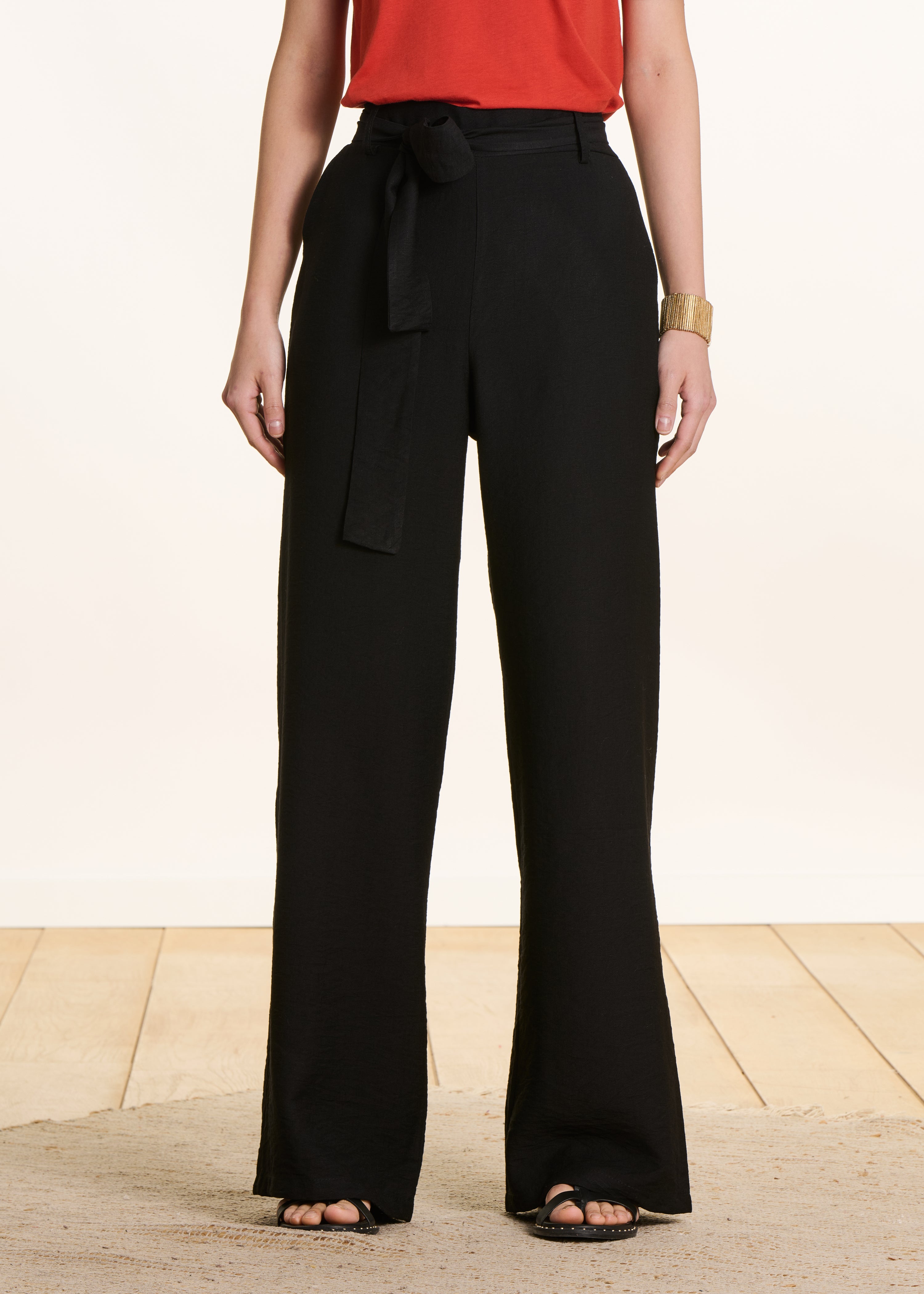 la-f-e-marabout-e-vetea-hose-schwarz-weit-g-rtel-34-46 image 2